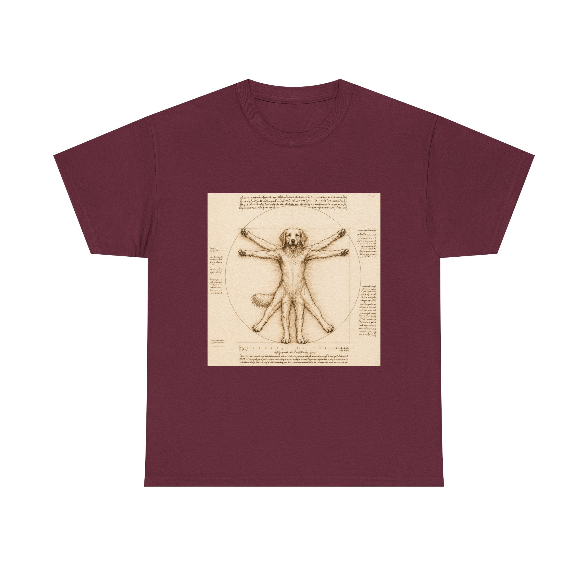 The Furtruvian Man -- Funny Shirt for Dog and Art Lovers