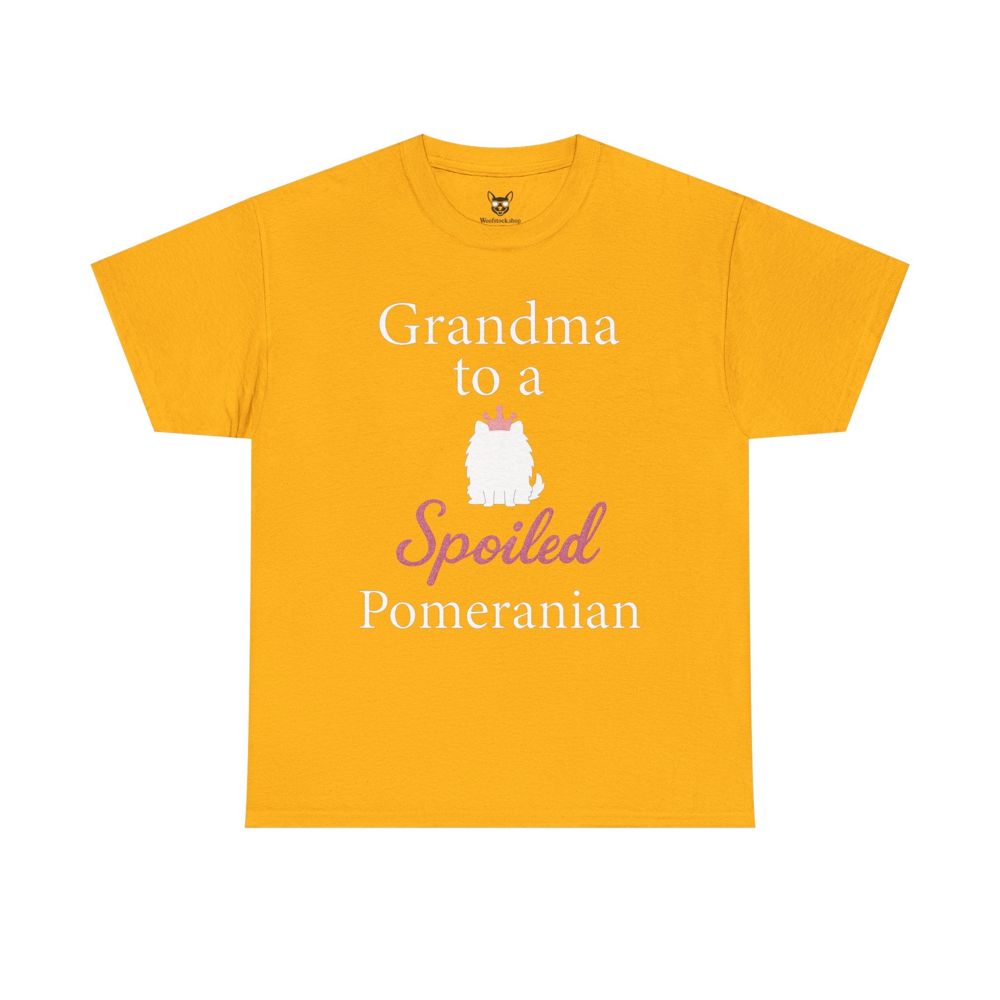 Grandma to a Spoiled Pomeranian T-Shirt — Funny Shirt for Dog Lovers