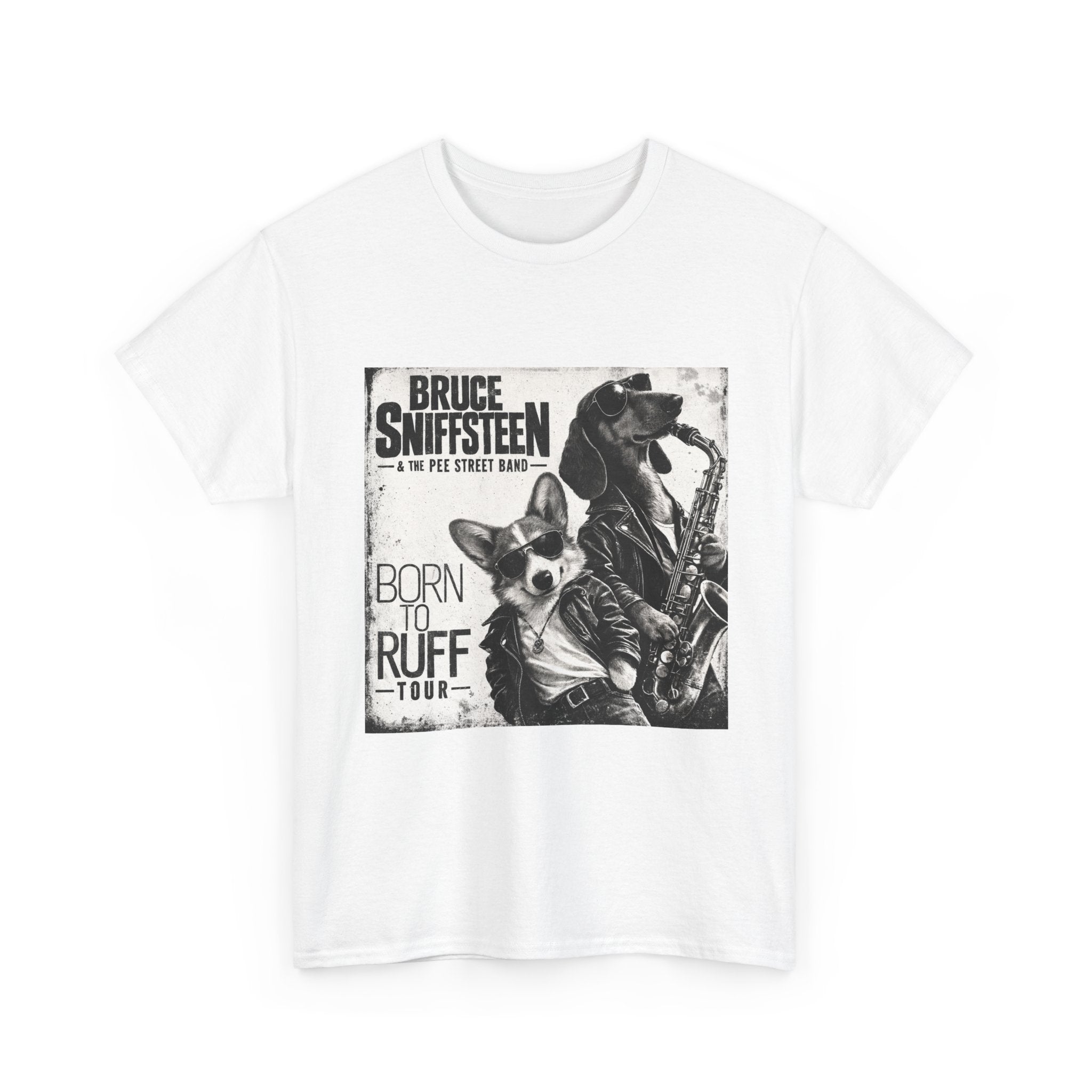 Bruce Sniffsteen & the Pee Street Band Shirt -- Funny Bruce Springsteen 2026 Tour Shirt Parody