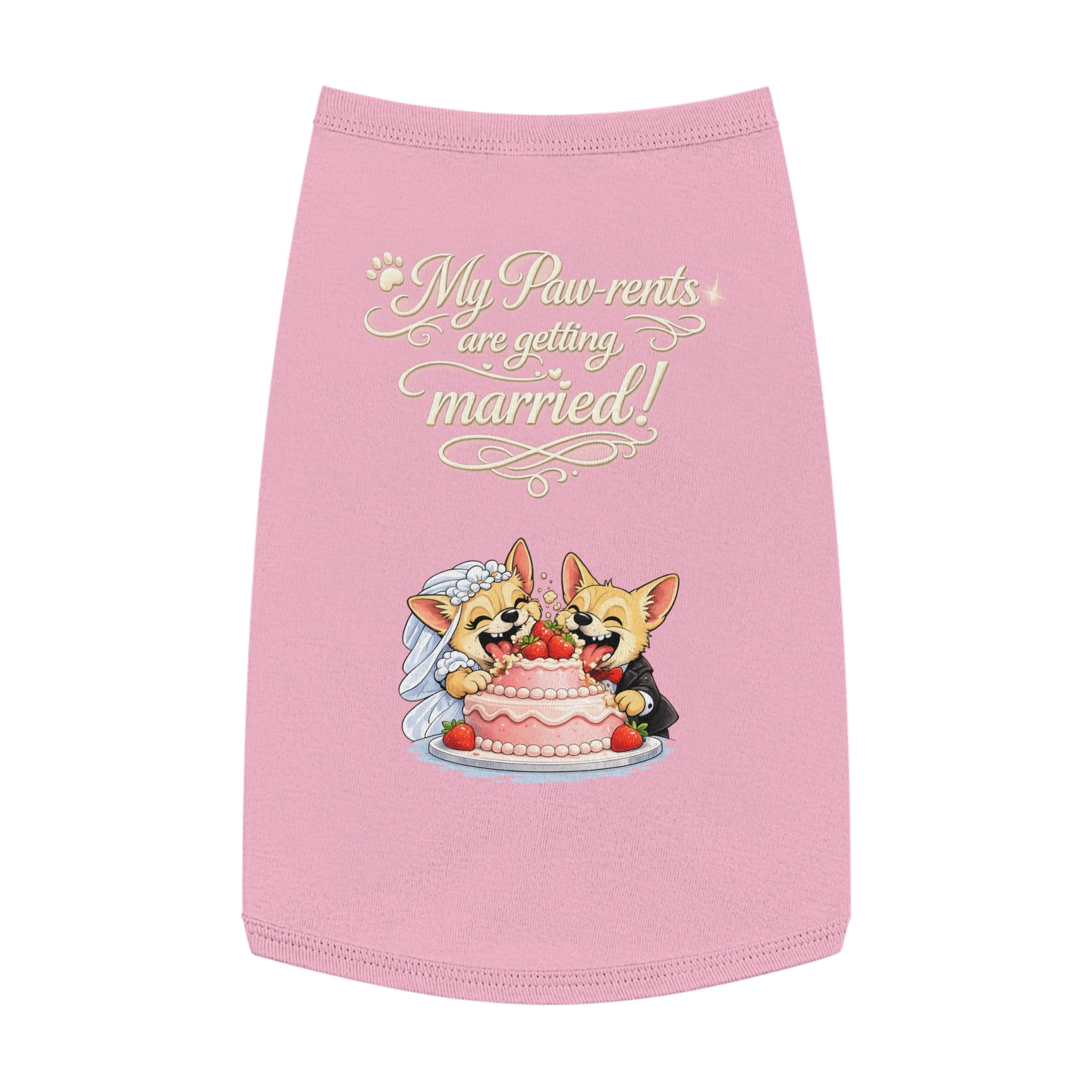 Engagement Gift for Dog Lovers -- My Pawrents Are Getting Married Dog Shirt Wedding Gift (Corgi)