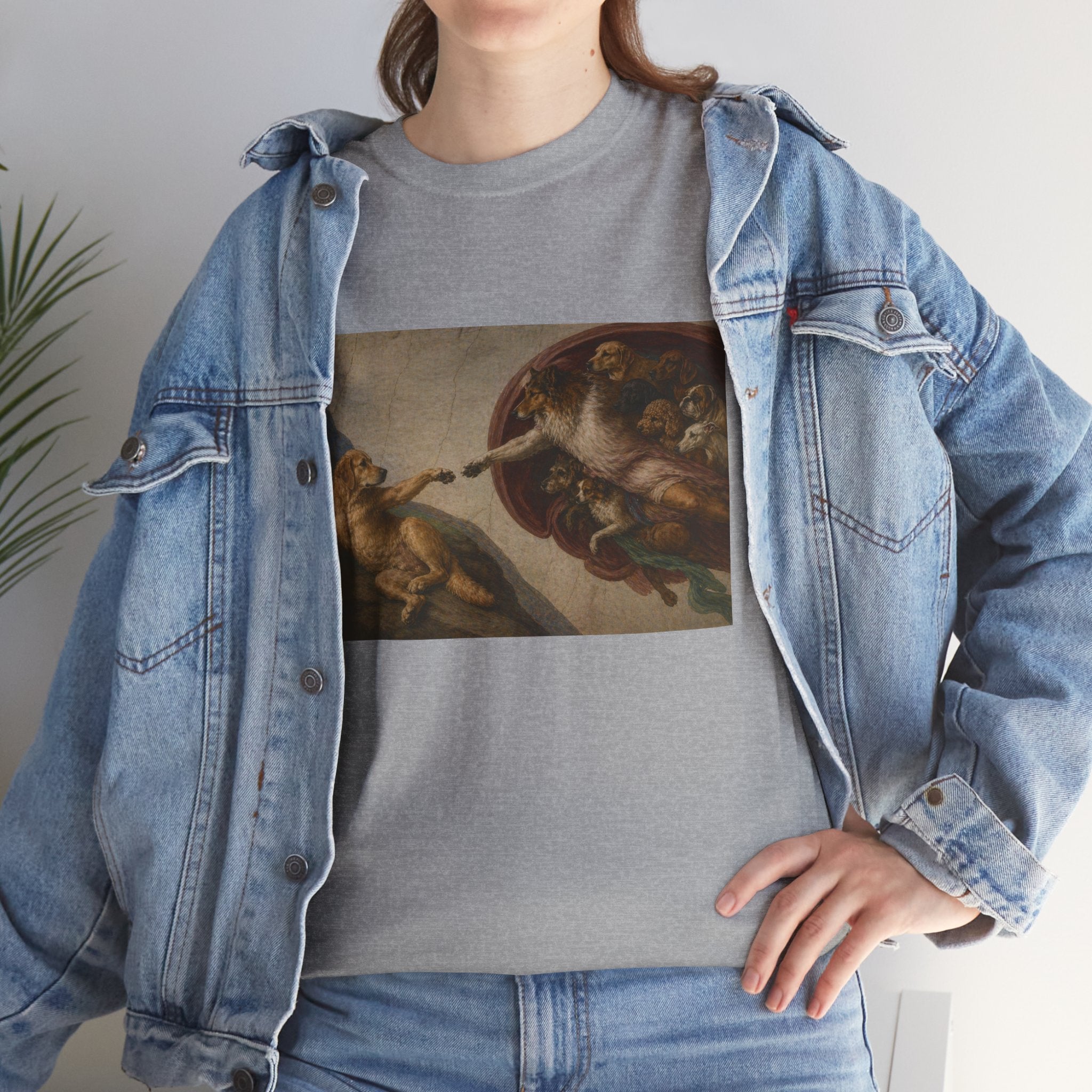 The Creation of Paw-dam -- Funny Shirt for Dog and Art Lovers