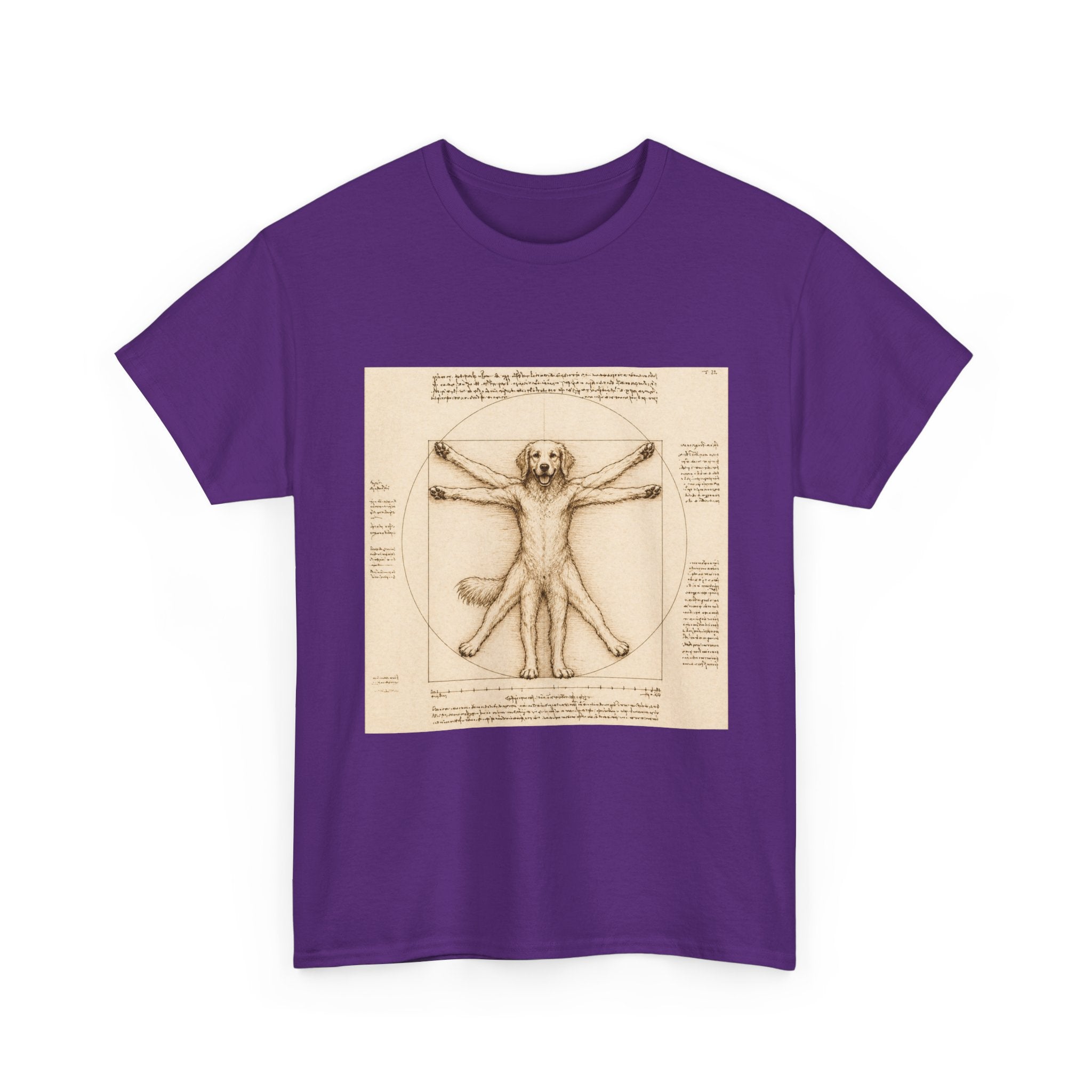 The Furtruvian Man -- Funny Shirt for Dog and Art Lovers