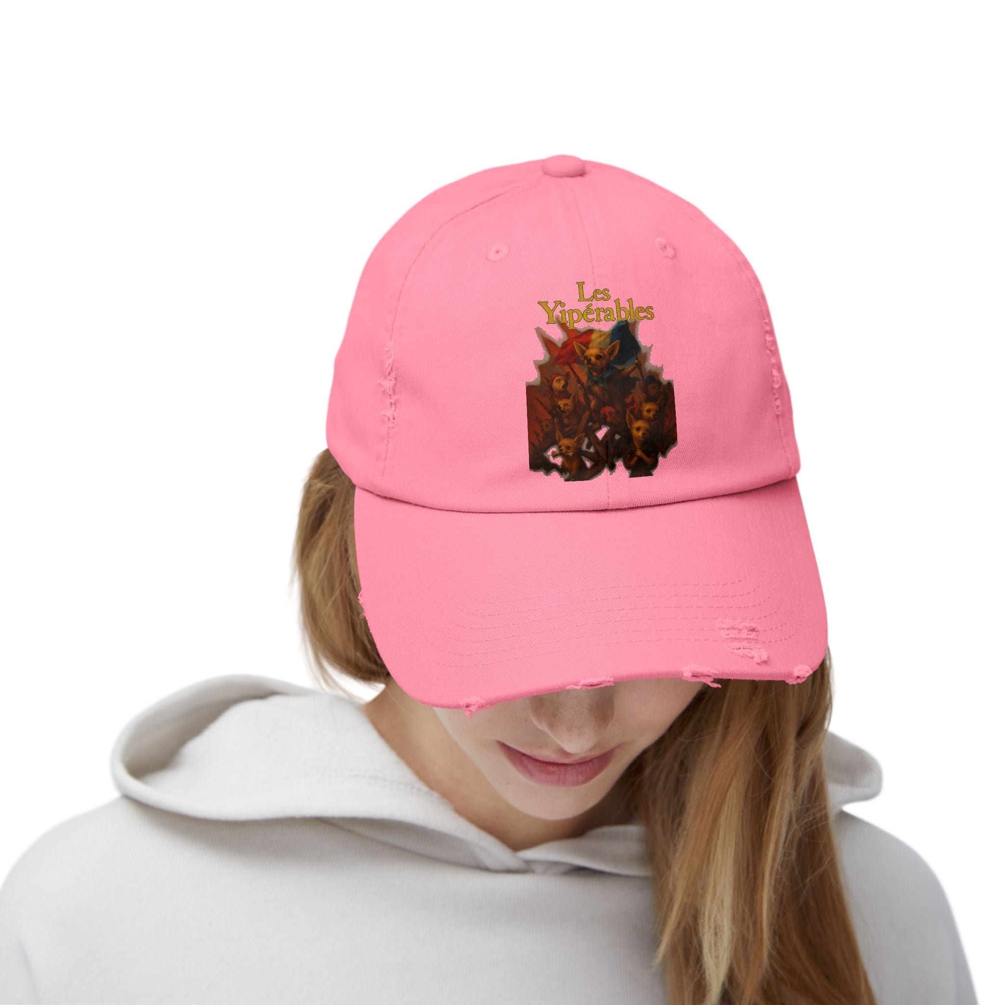 Les Yipérables -- Funny Hat for Dog and Broadway Lovers
