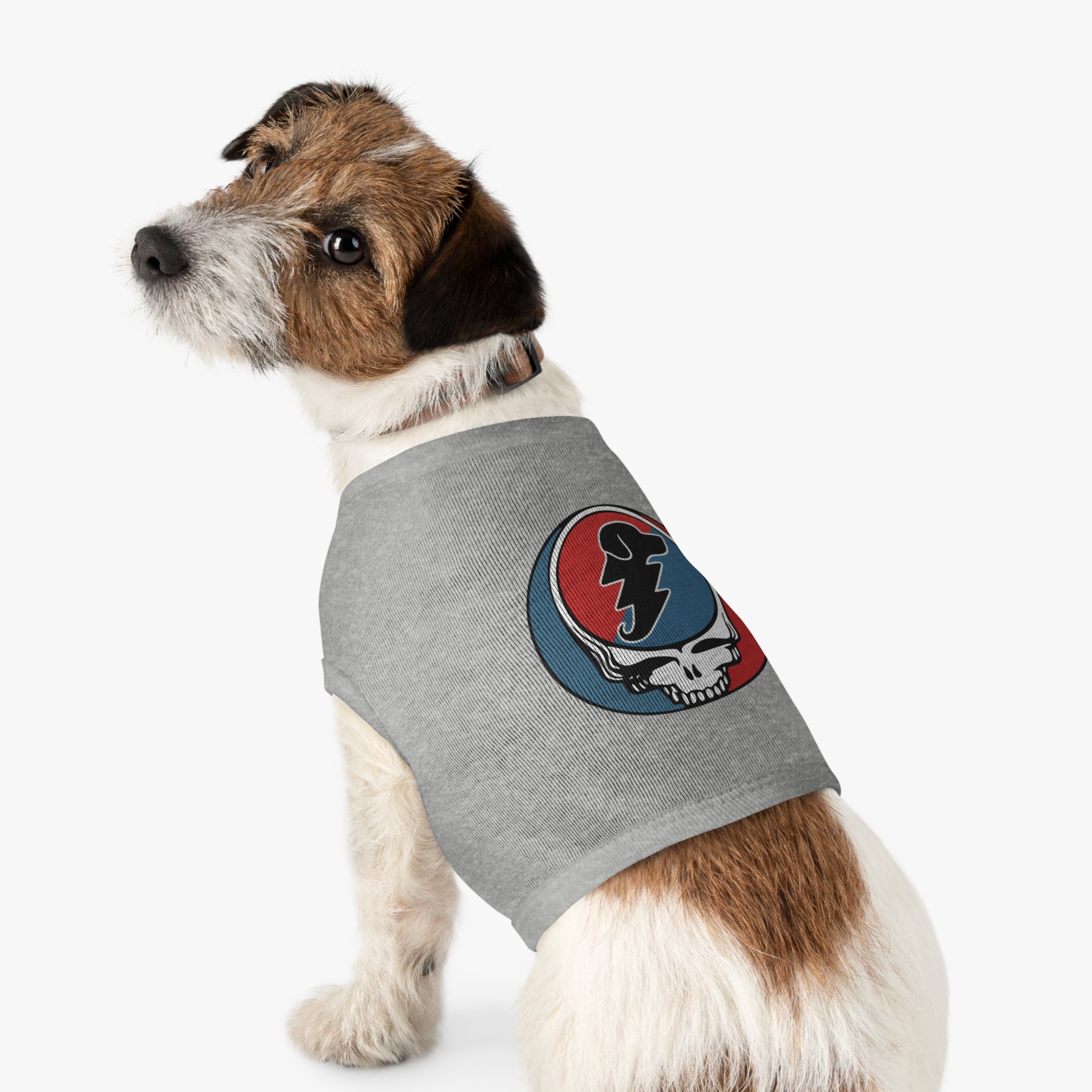 Grateful Dead Parody Dog Shirt — Funny Shirt for Dog Lovers and Grateful Dead Fans