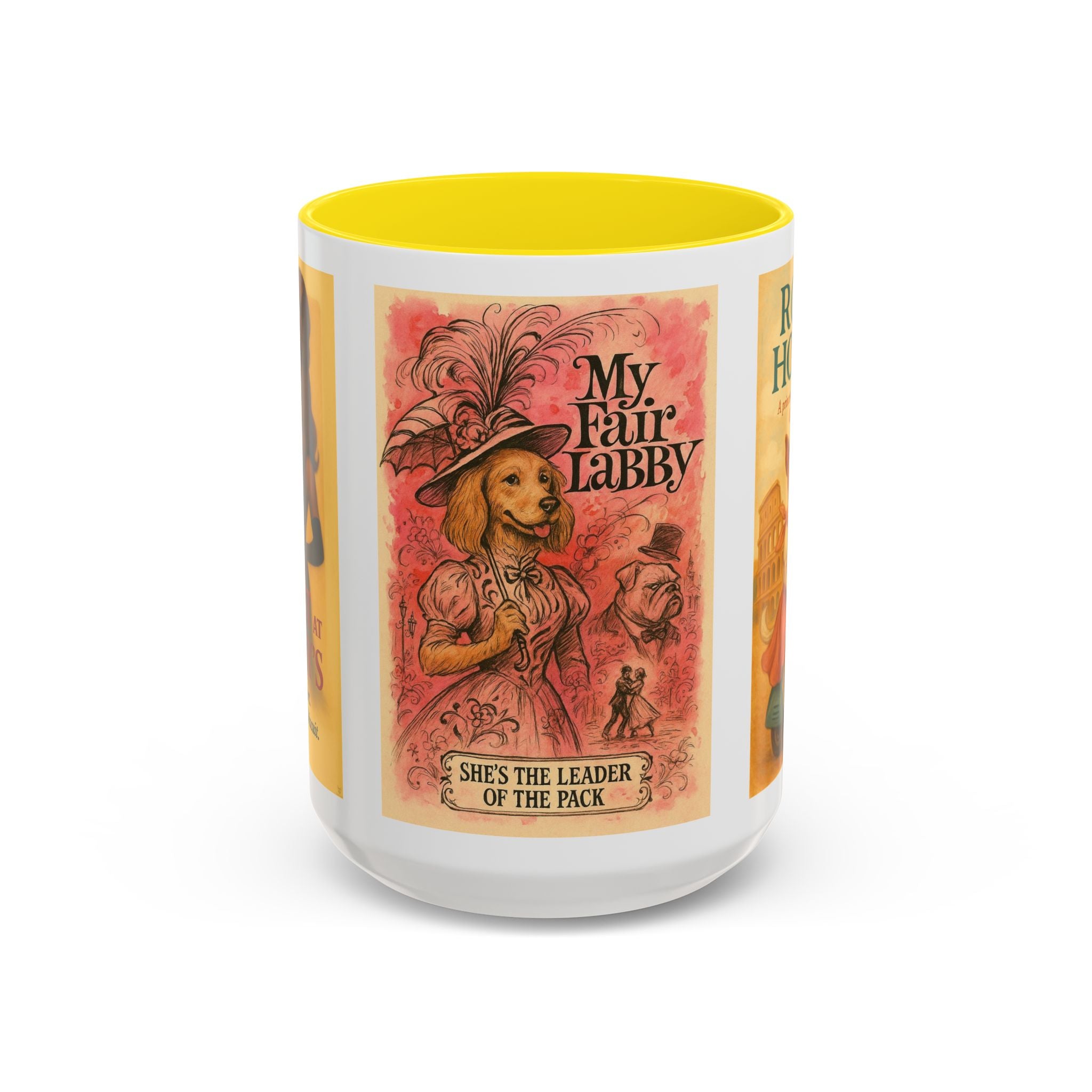 Audrey Hepburn Dog Parody Mug – Funny Gift for Classic Movie Lovers