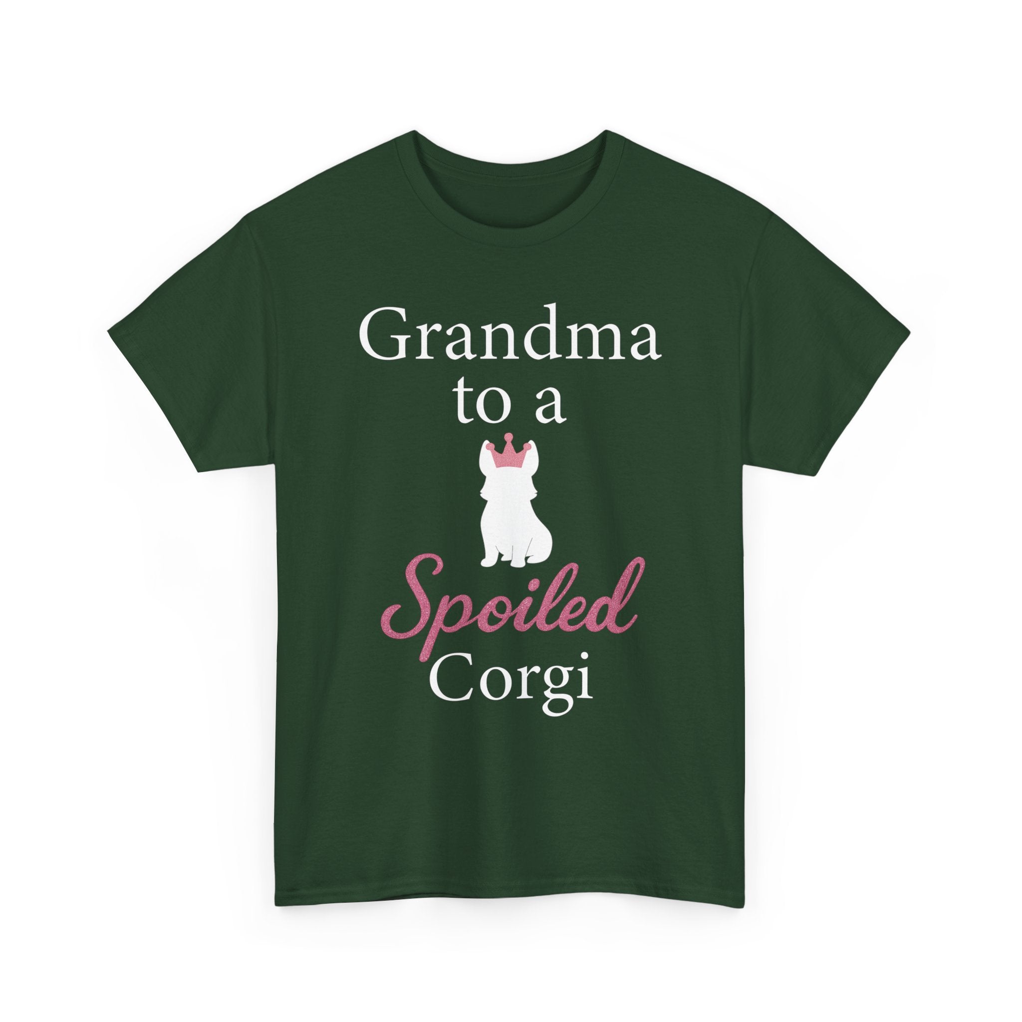 Grandma to a Spoiled Corgi T-Shirt — Funny Shirt for Dog Lovers
