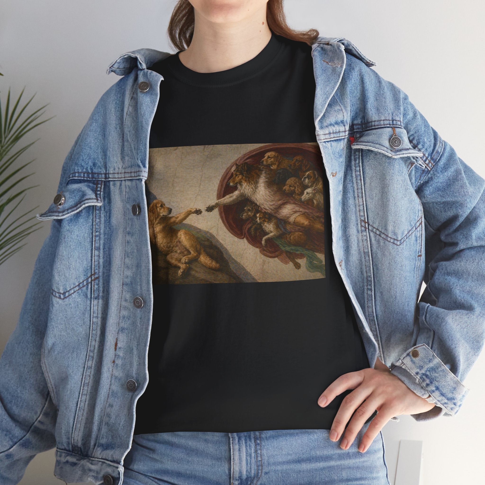 The Creation of Paw-dam -- Funny Shirt for Dog and Art Lovers