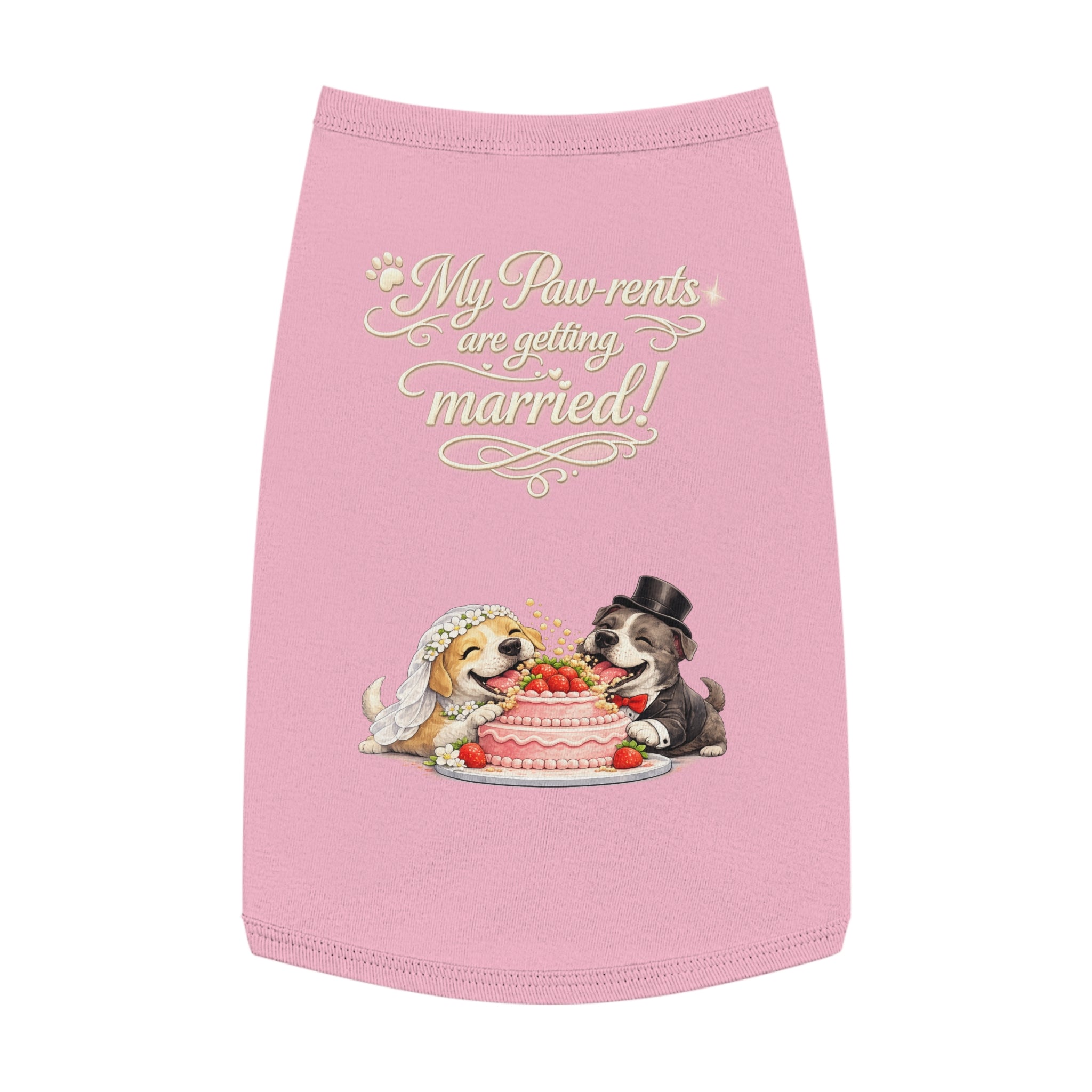 Engagement Gift for Dog Lovers -- My Pawrents Are Getting Married Dog Shirt Wedding Gift (Pit bull)