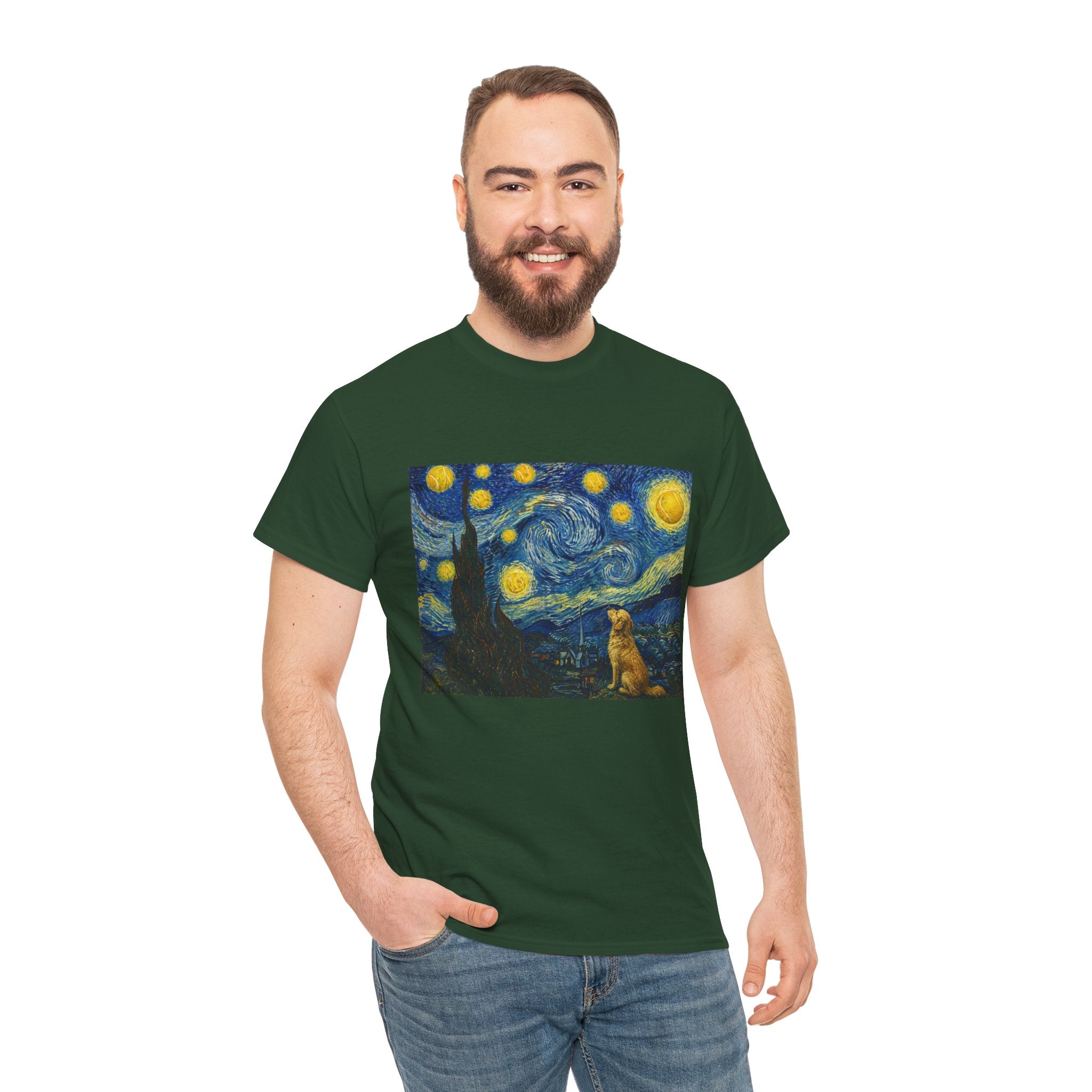 Furry Night -- Funny Shirt for Dog and Art Lovers