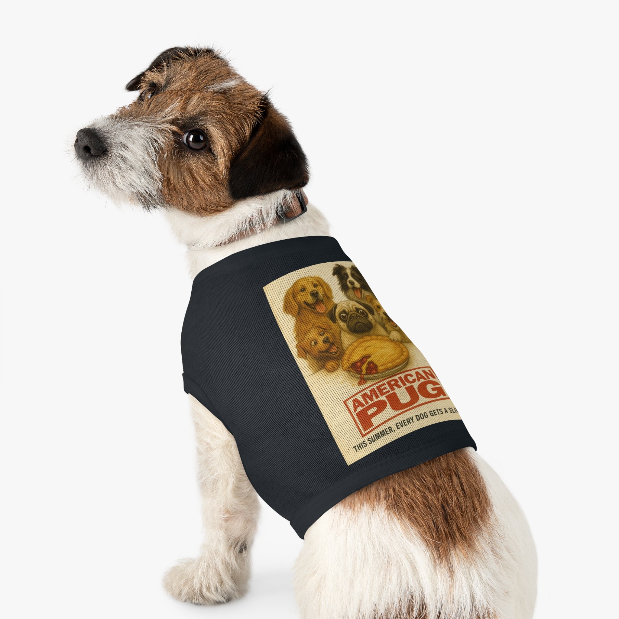 American Pug Pet Tank Top-- Funny Parody Shirt for Dog Lovers