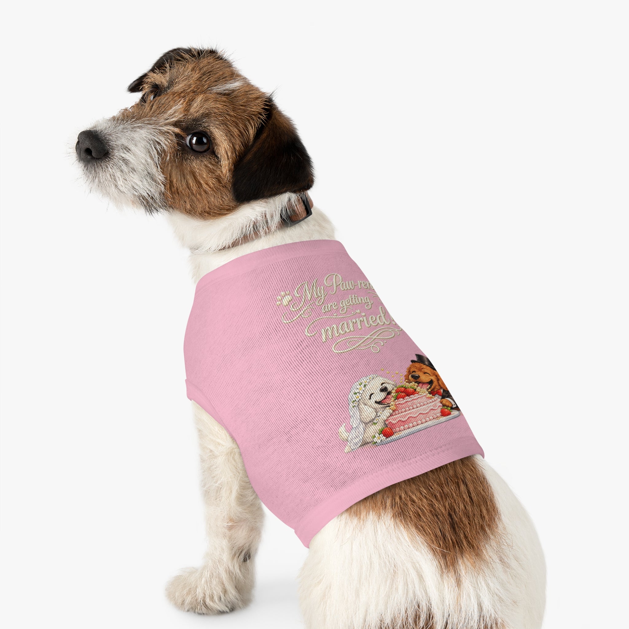 Engagement Gift for Dog Lovers -- My Pawrents Are Getting Married Dog Shirt Wedding Gift (Poodle)