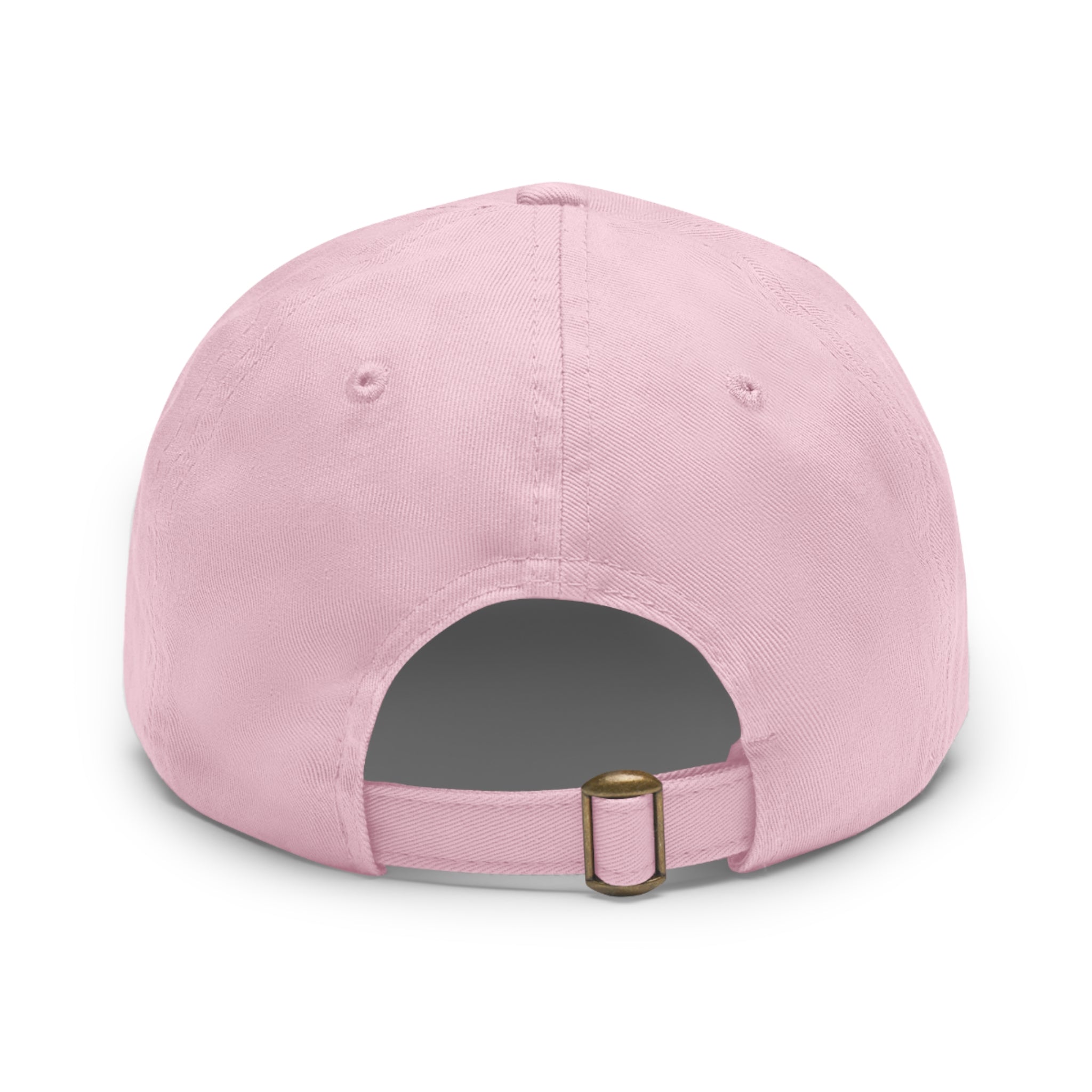 I Wish I Brought My Dog Dad Hat with Leather Patch (Round) -- Funny Hat for Dog Lovers