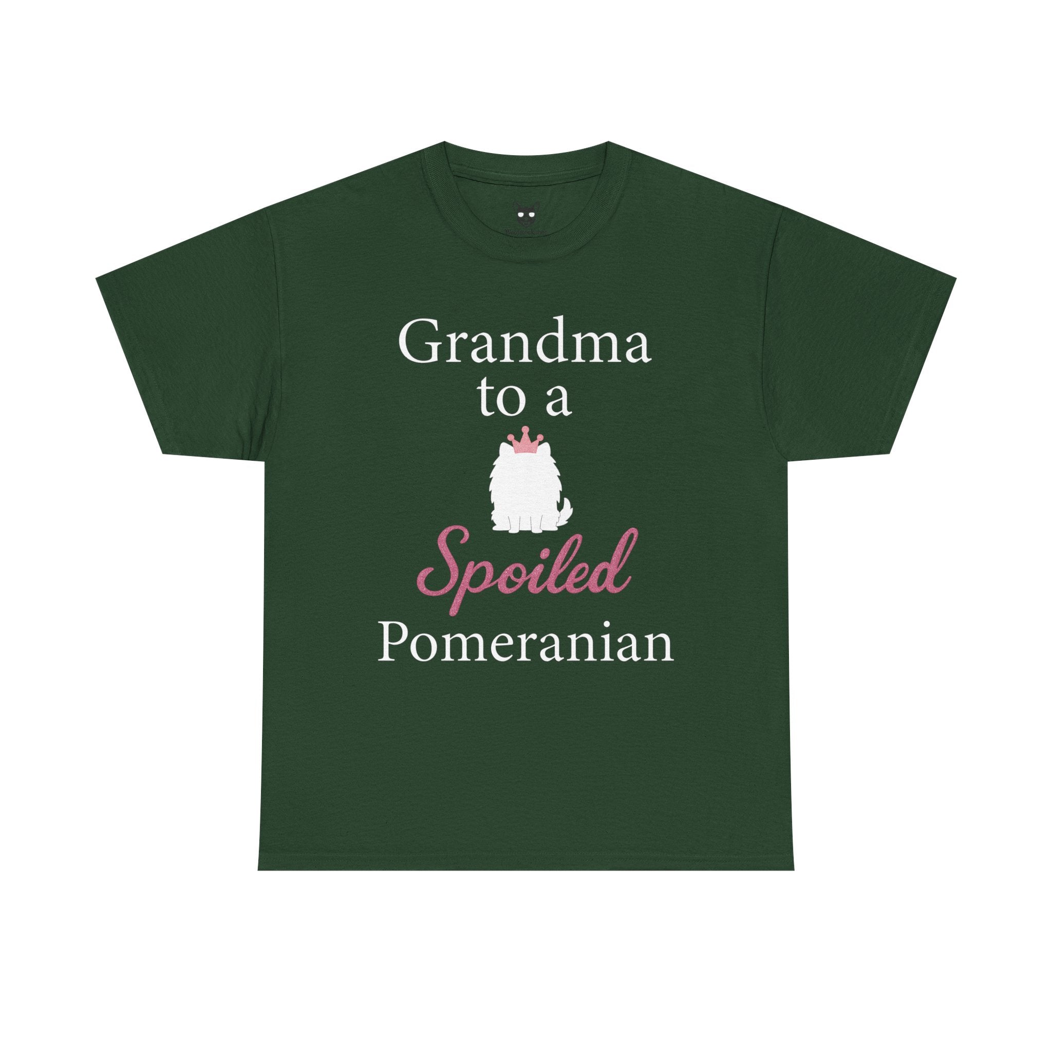 Grandma to a Spoiled Pomeranian T-Shirt — Funny Shirt for Dog Lovers