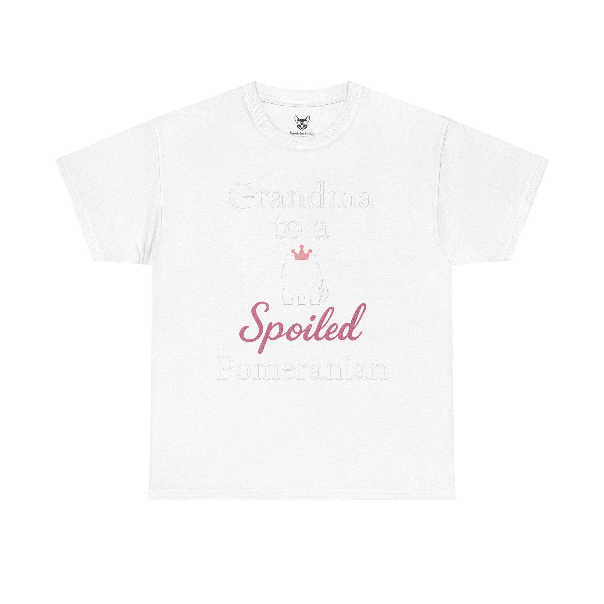 Grandma to a Spoiled Pomeranian T-Shirt — Funny Shirt for Dog Lovers