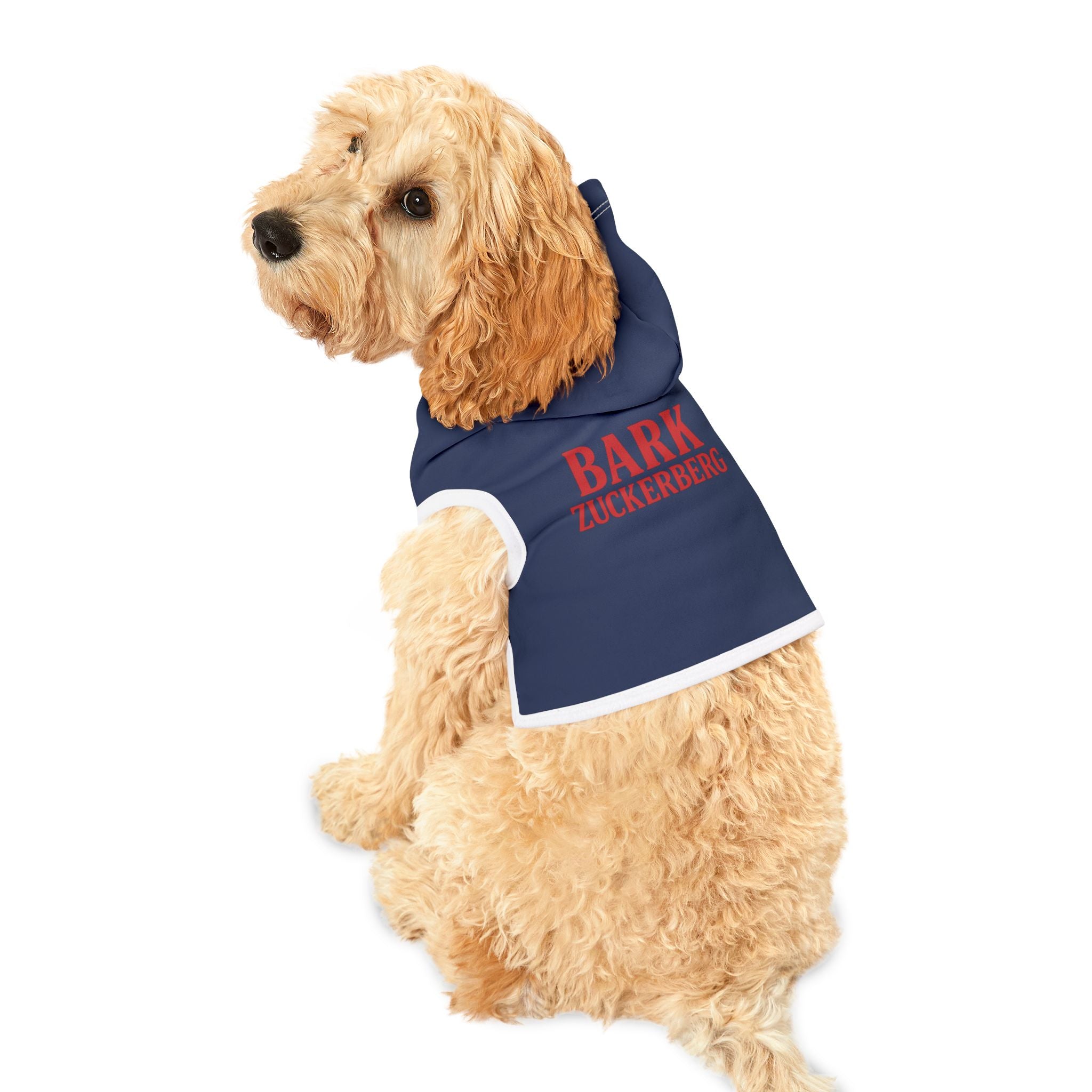 Bark Zuckerberg Parody Dog Hoodie – Funny Dog Halloween Costume for Breaking Bad fans