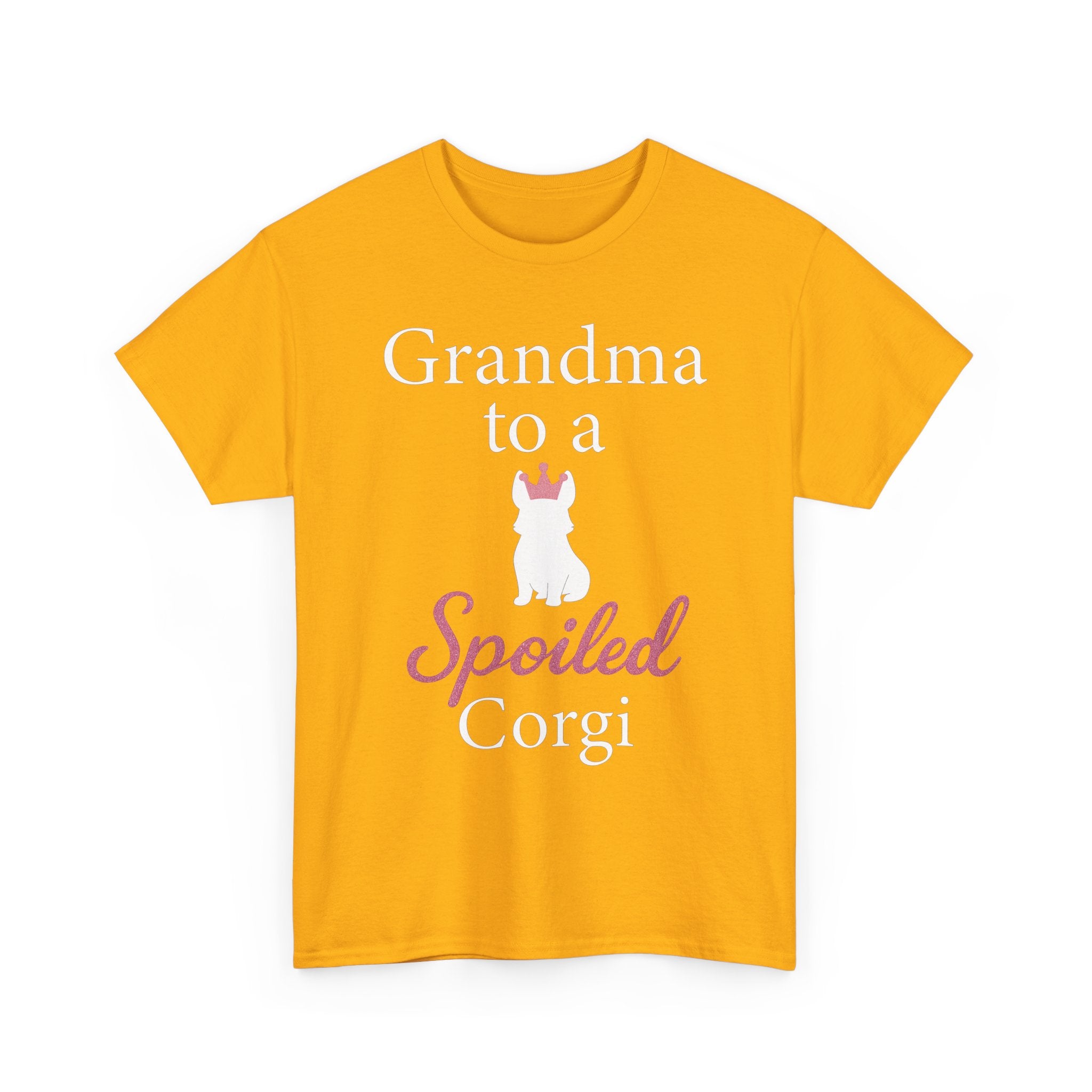Grandma to a Spoiled Corgi T-Shirt — Funny Shirt for Dog Lovers