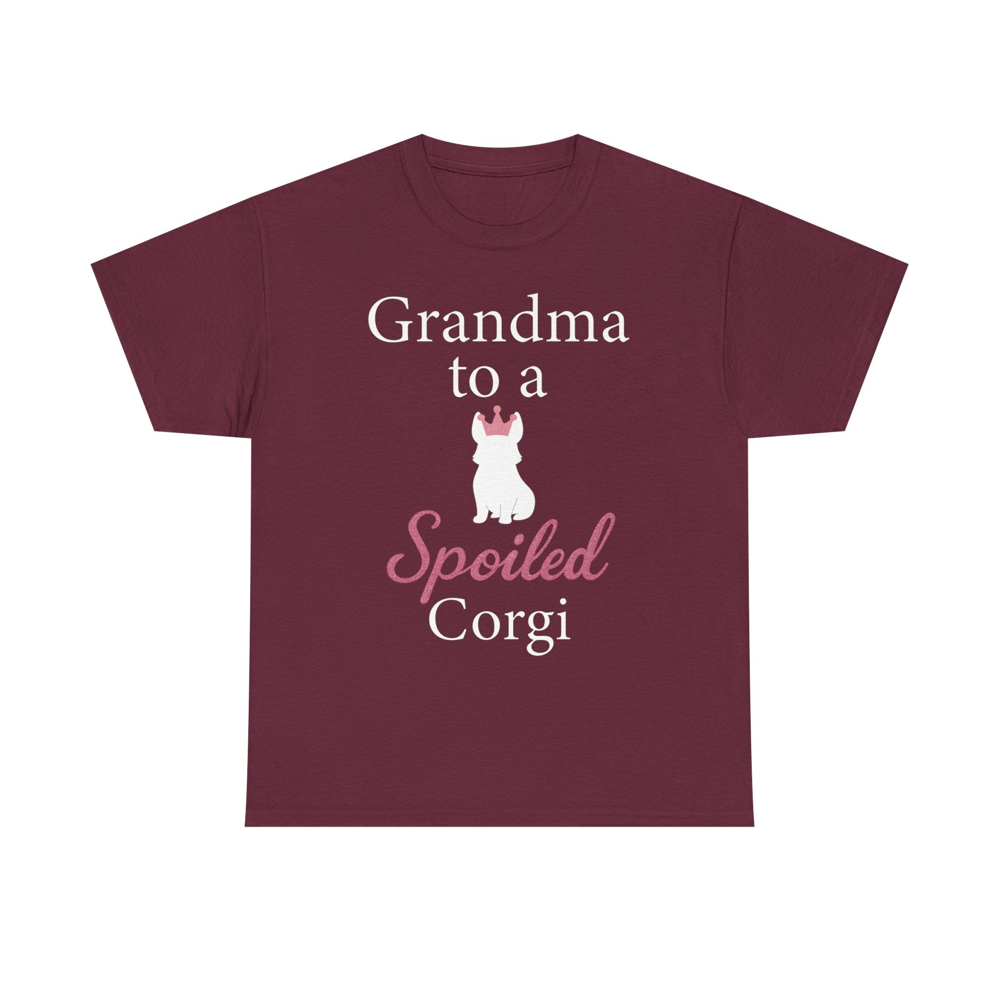 Grandma to a Spoiled Corgi T-Shirt — Funny Shirt for Dog Lovers