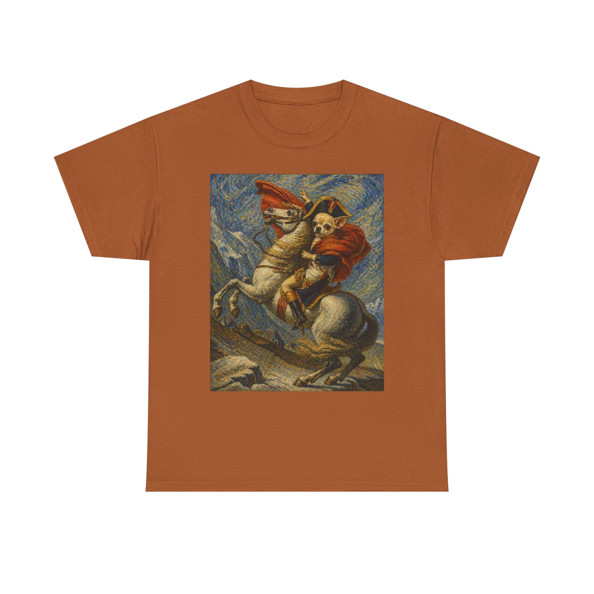 Na-pawlean Crosses the Alps -- Funny Shirt for Dog and Art Lovers