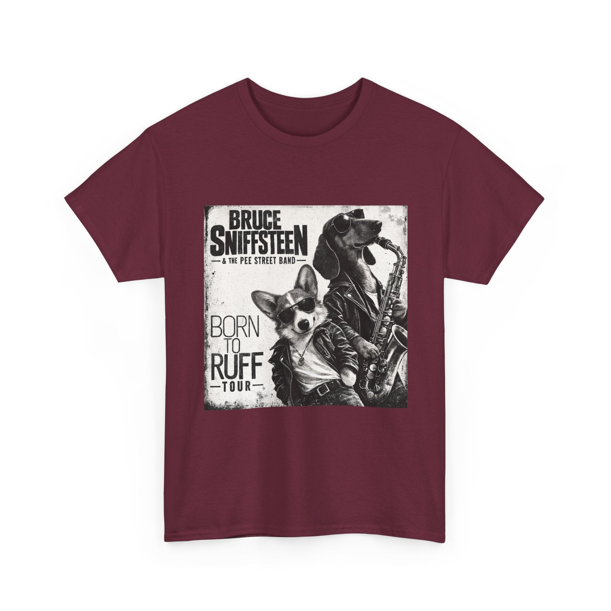 Bruce Sniffsteen & the Pee Street Band Shirt -- Funny Bruce Springsteen 2026 Tour Shirt Parody