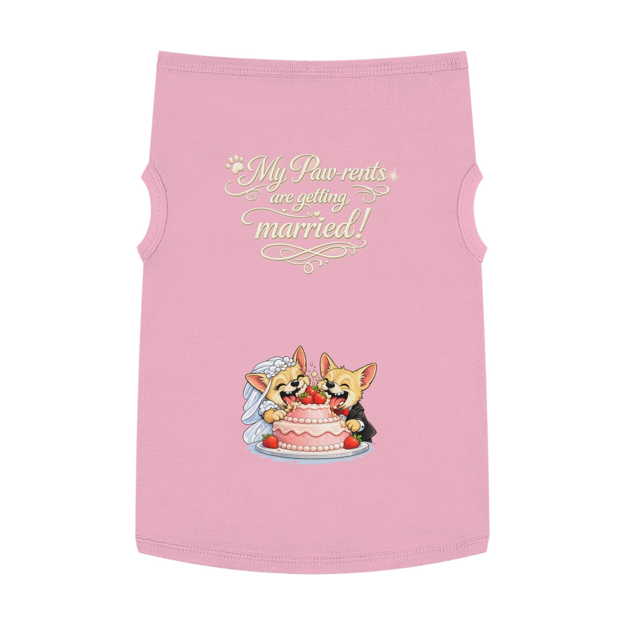 Engagement Gift for Dog Lovers -- My Pawrents Are Getting Married Dog Shirt Wedding Gift (Corgi)