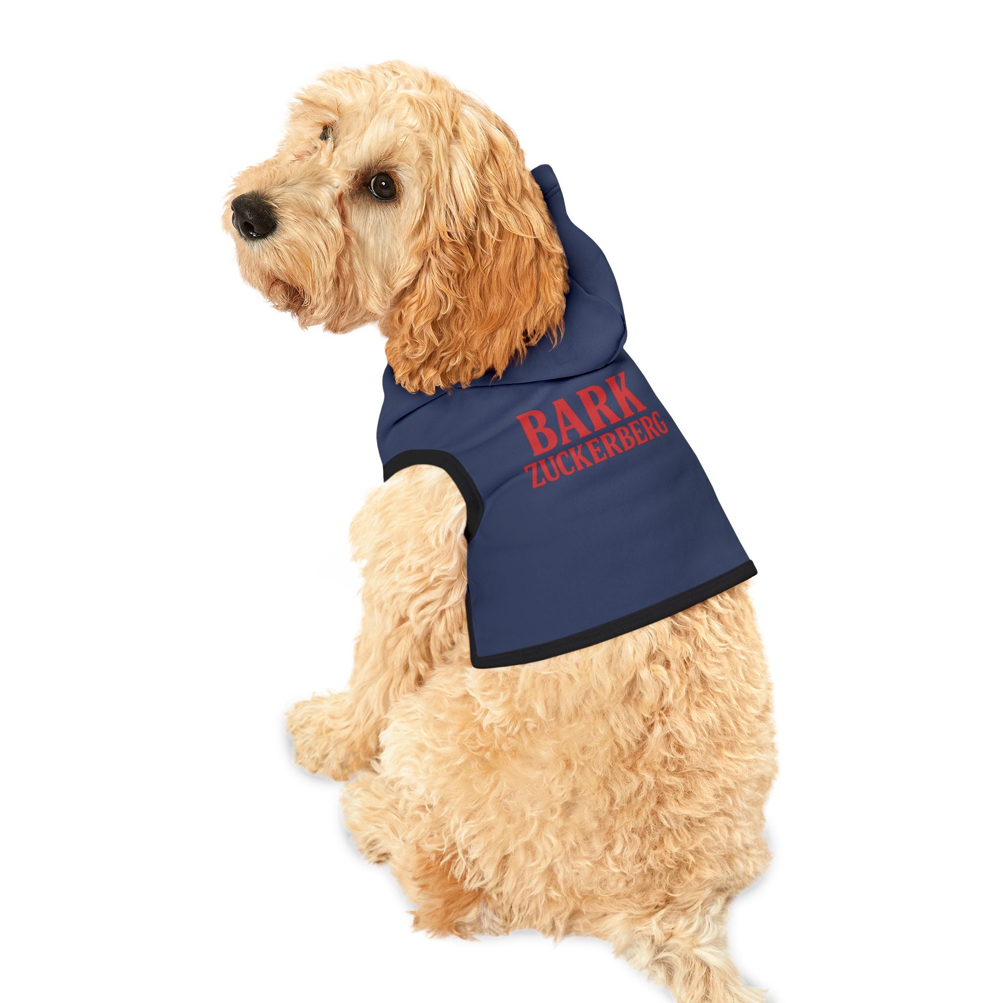 Bark Zuckerberg Parody Dog Hoodie – Funny Dog Halloween Costume for Breaking Bad fans