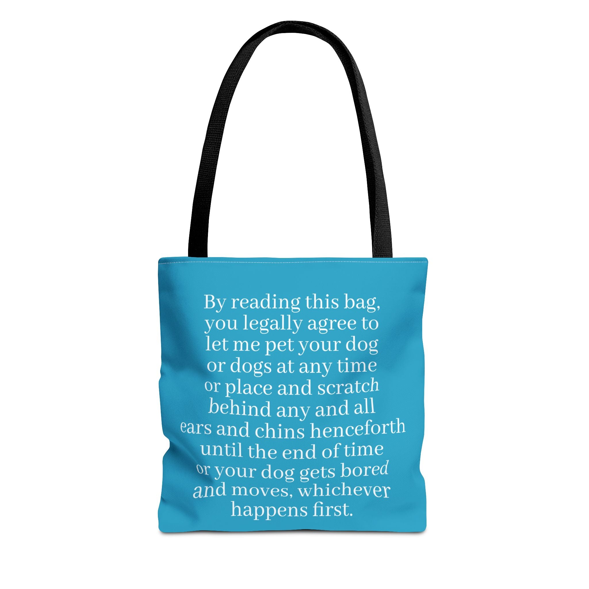 Funny Legal Dog Lover Tote Bag — Great Gift for Canine Fans and Friends