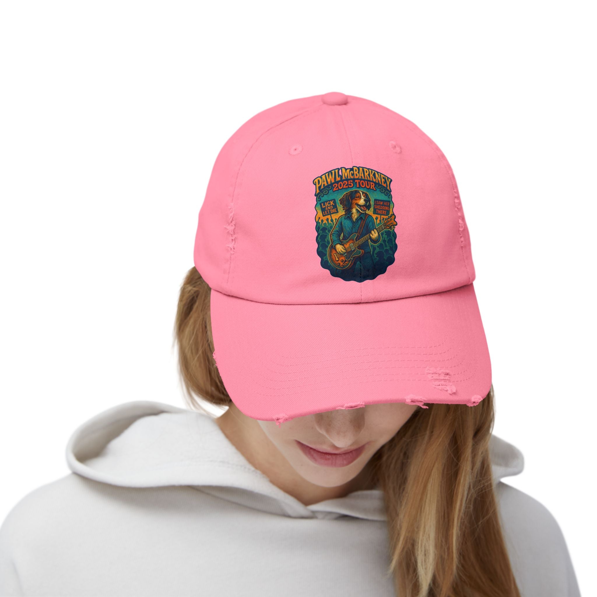 Pawl McBarkney Tour Hat -- Paul McCartney 2025 Tour Merchandise Dog Parody Hat
