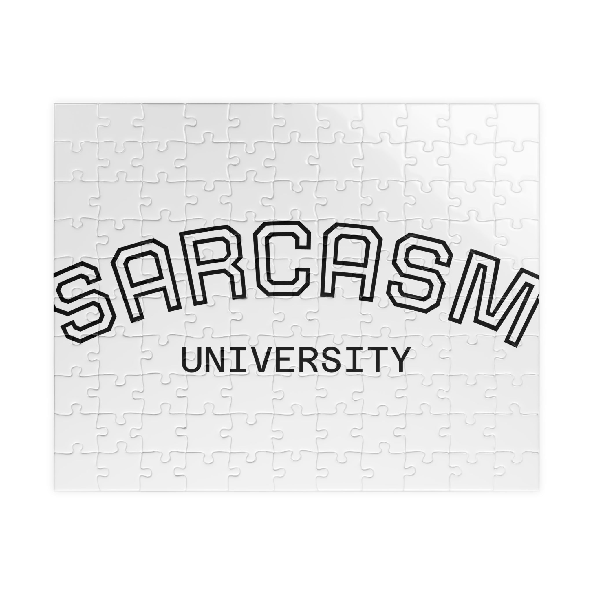 Sarcasm University Puzzle – Funny College Humor Jigsaw (110–1014 pcs)