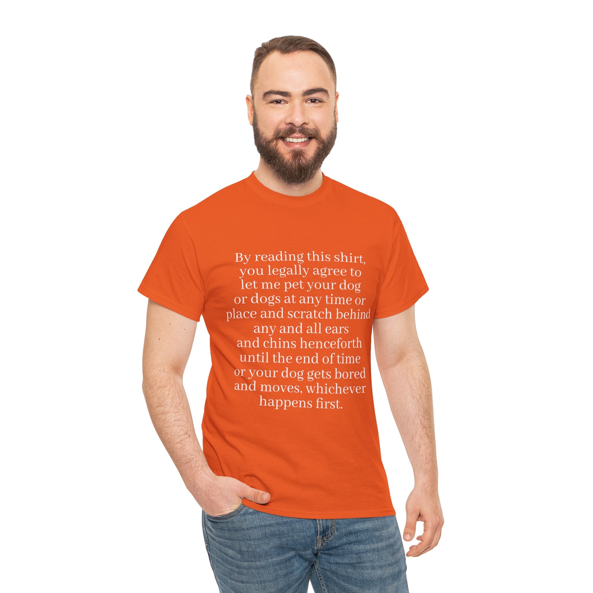 Dog Legal Agreement Shirt  — Funny Shirt for Dog Lovers