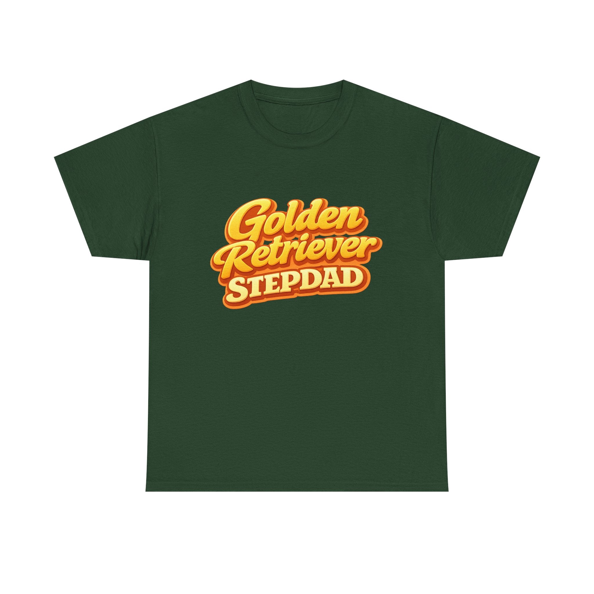 Golden Retriever Stepdad T-Shirt — Funny Shirt for Dog Lovers