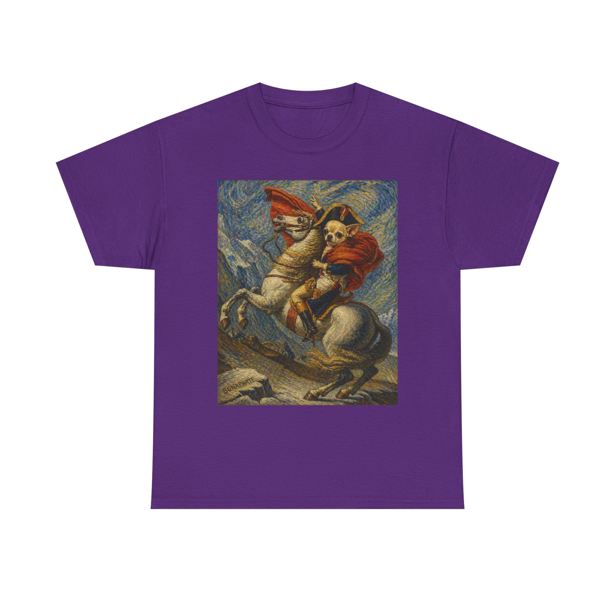 Na-pawlean Crosses the Alps -- Funny Shirt for Dog and Art Lovers