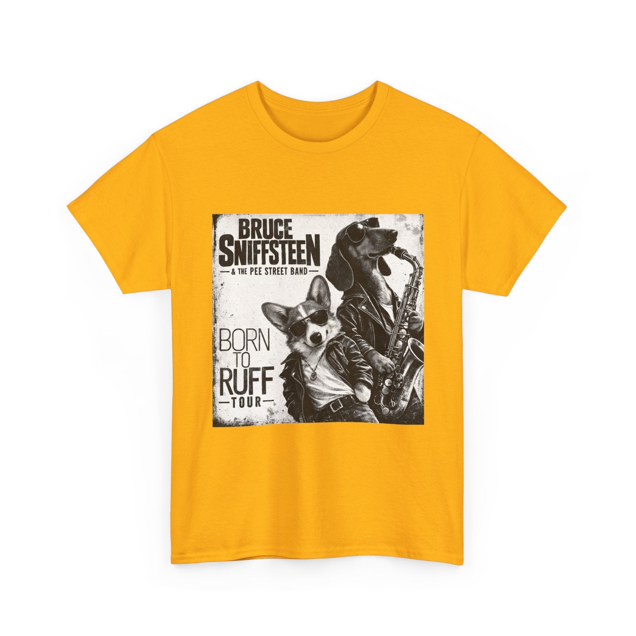 Bruce Sniffsteen & the Pee Street Band Shirt -- Funny Bruce Springsteen 2026 Tour Shirt Parody