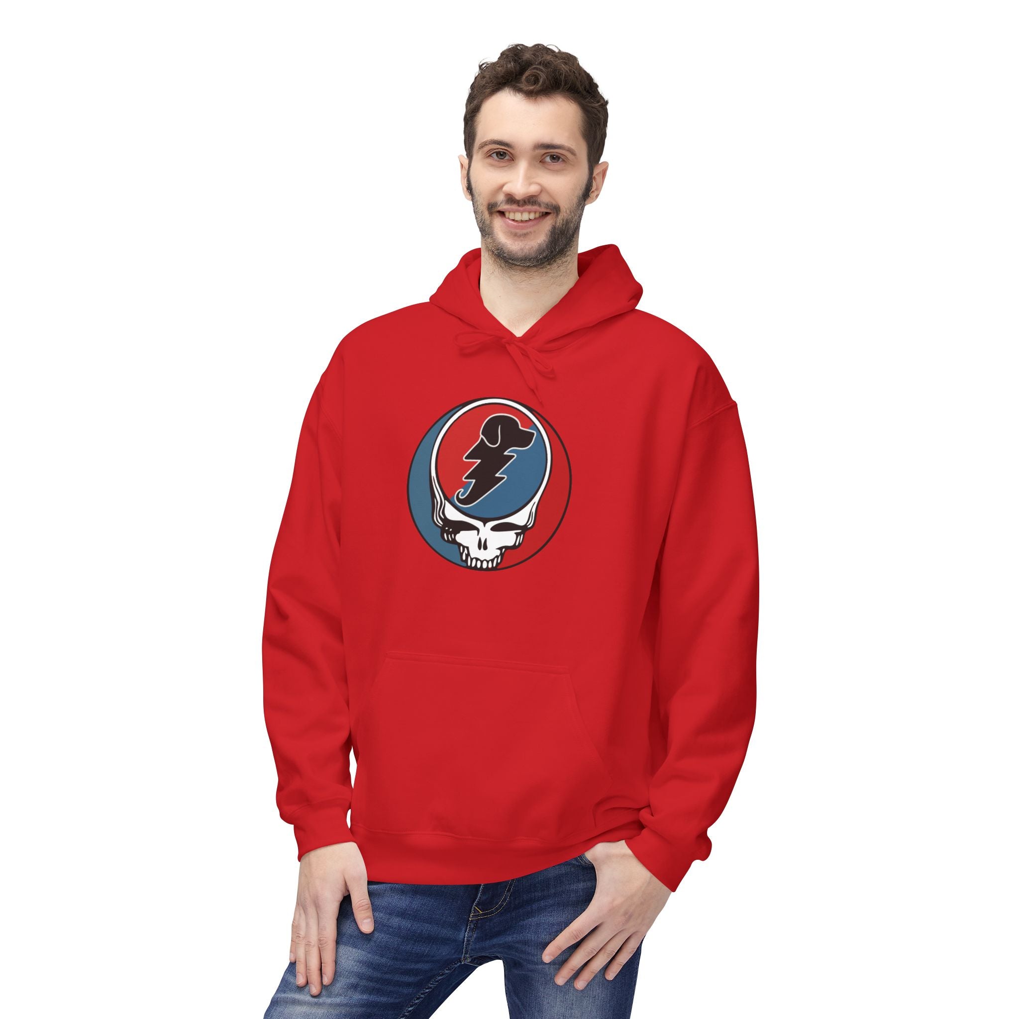 Grateful Dead Parody Dog Hoodie — Funny Hoodie for Deadheads and Dog Lovers