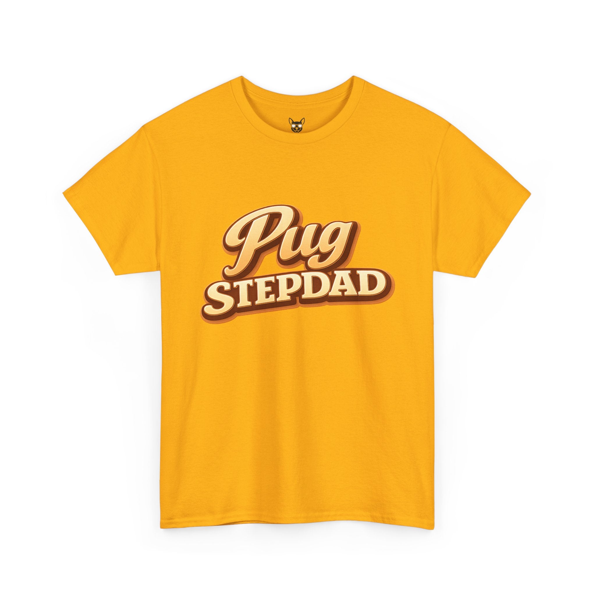 Pug Stepdad T-Shirt — Funny Shirt for Dog Lovers