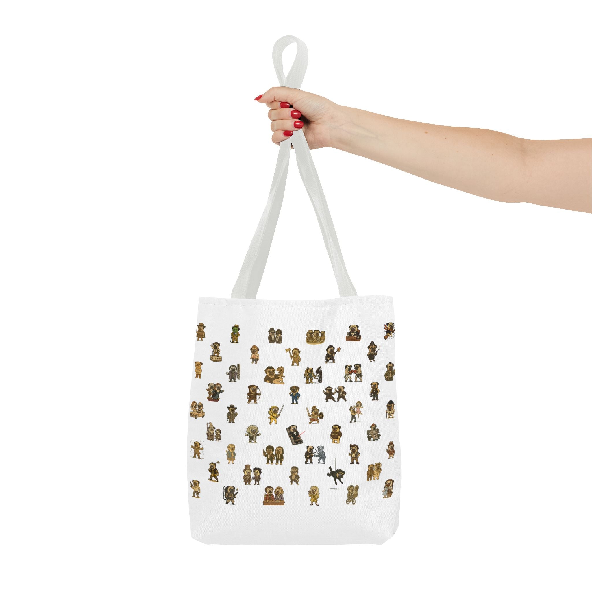 Movie Pugs Tote Bag – Hilarious Bag for Dog Lovers and Cinema Fans