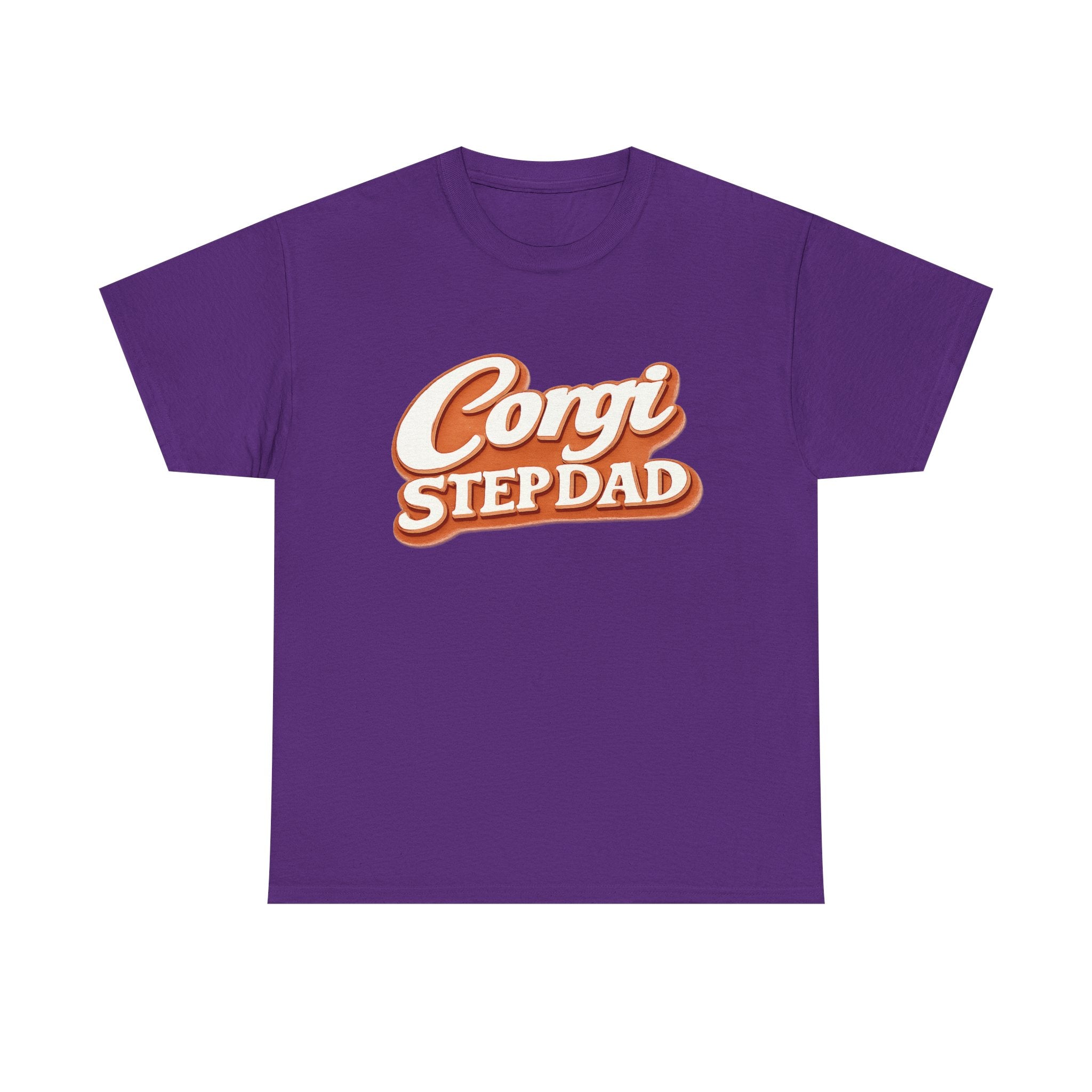 Corgi Stepdad T-Shirt — Funny Shirt for Dog Lovers