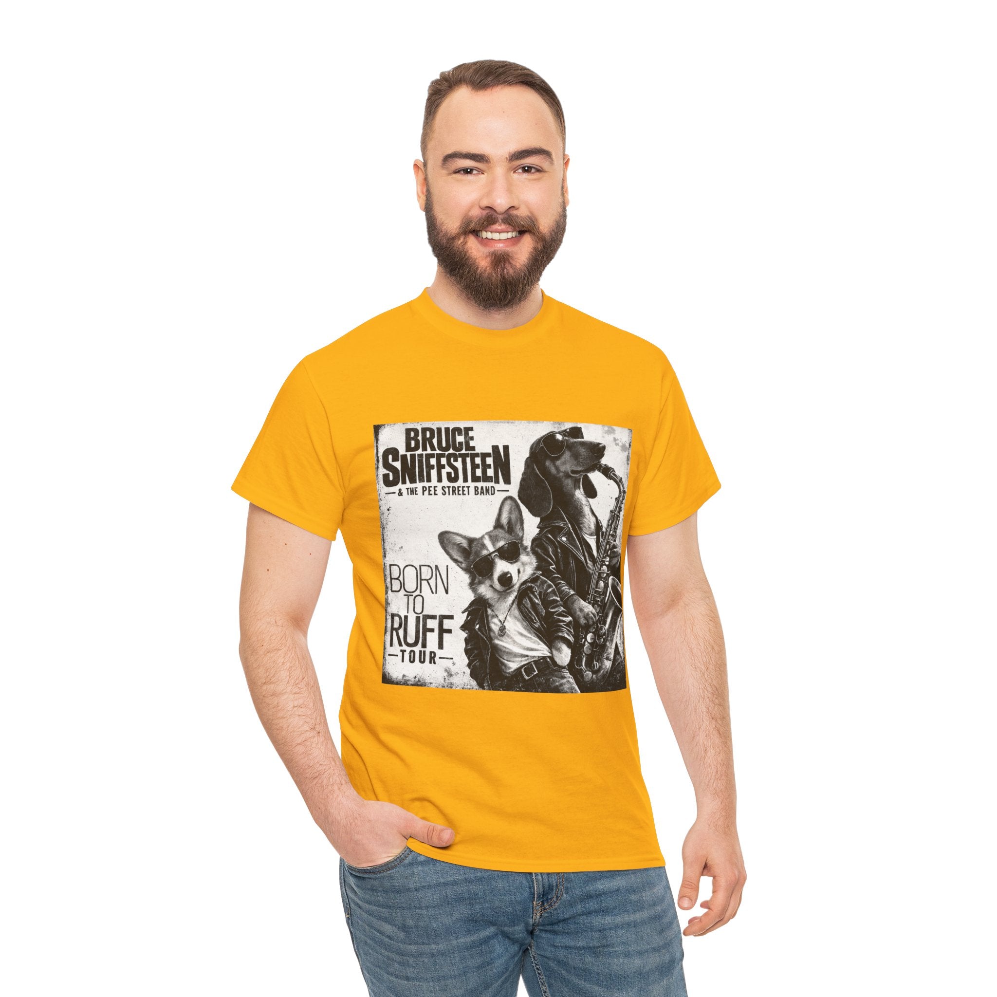 Bruce Sniffsteen & the Pee Street Band Shirt -- Funny Bruce Springsteen 2026 Tour Shirt Parody