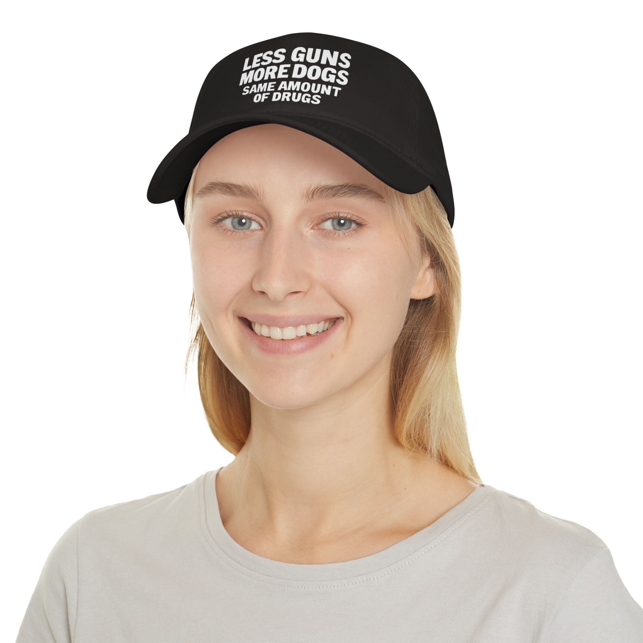 Less Guns, More Dogs, Same Amount of Guns Baseball Cap