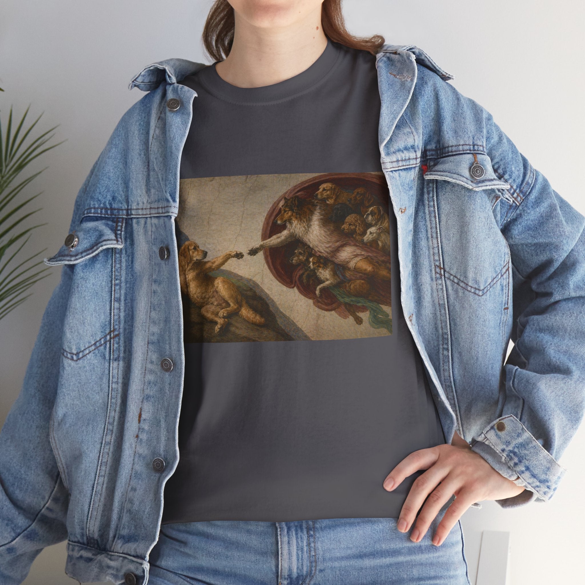 The Creation of Paw-dam -- Funny Shirt for Dog and Art Lovers