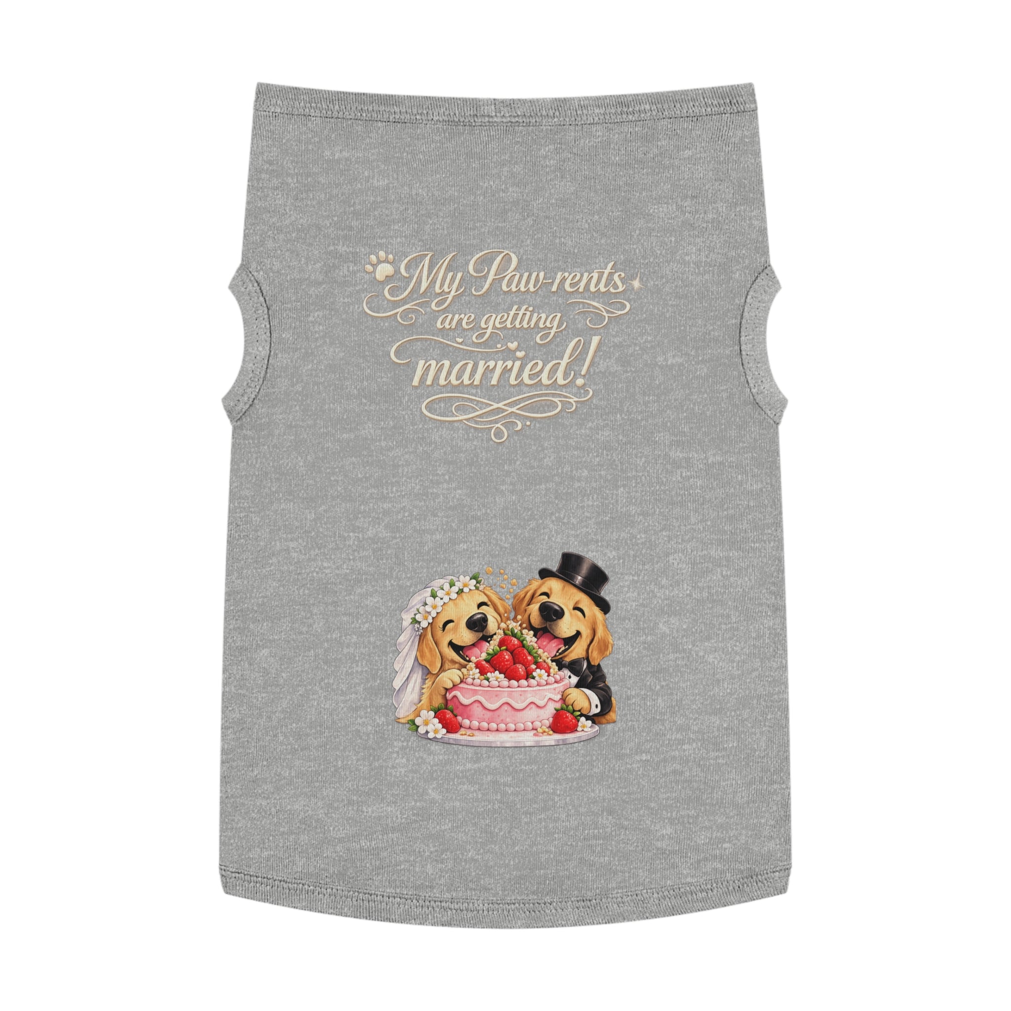 Engagement Gift for Dog Lovers -- My Pawrents Are Getting Married Dog Shirt Wedding Gift (Lab/Golden Retriever)
