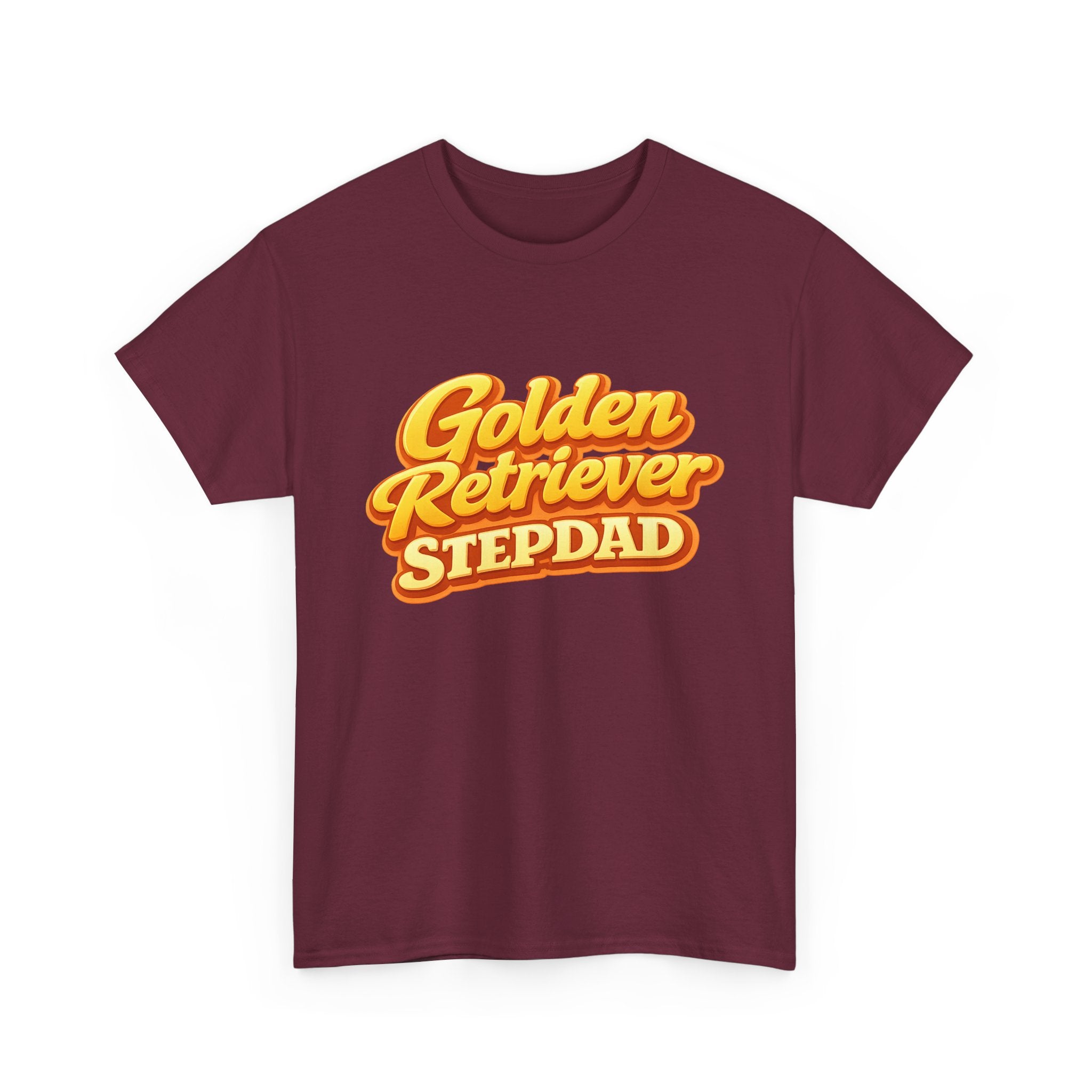 Golden Retriever Stepdad T-Shirt — Funny Shirt for Dog Lovers