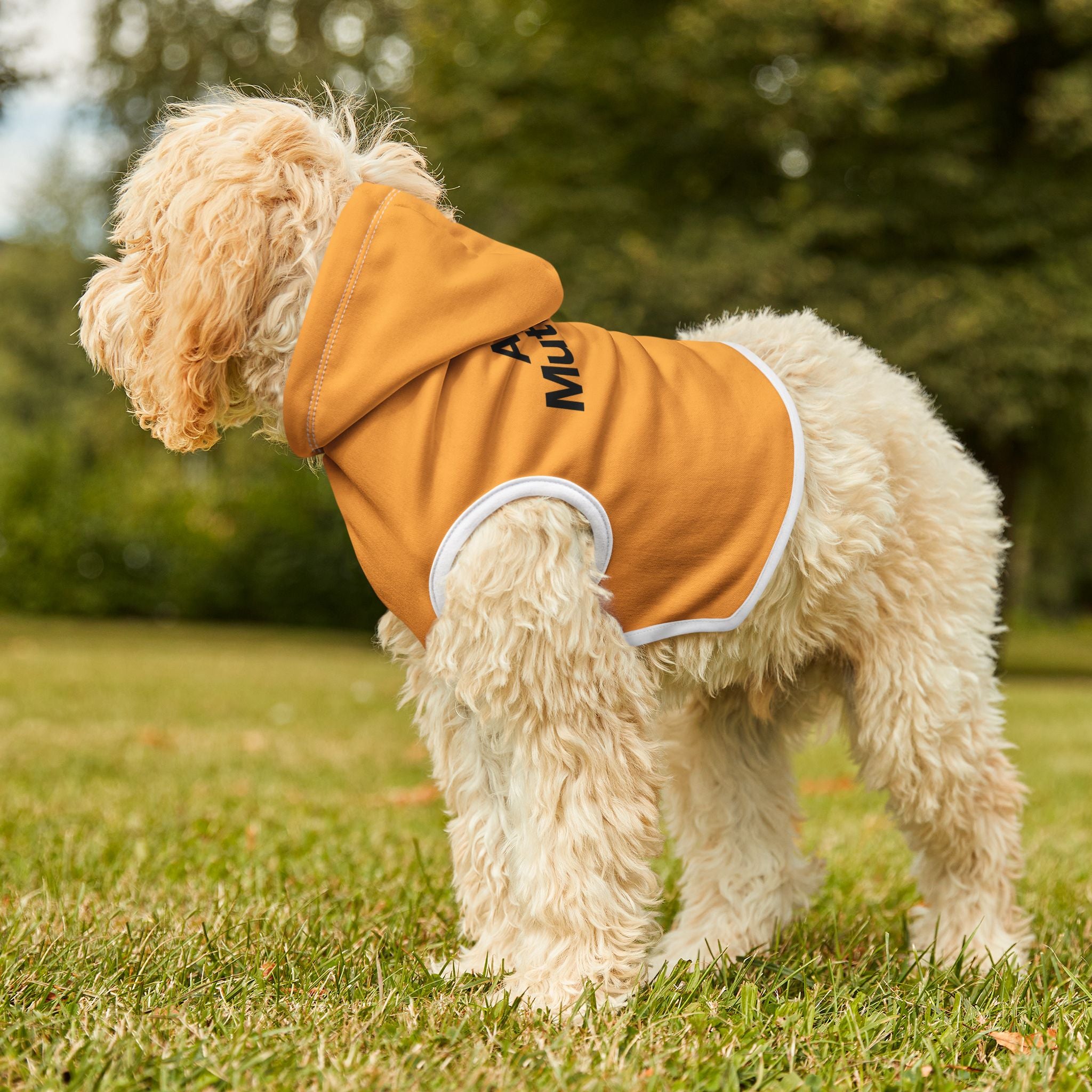 April Muttgate Dog Hoodie – Funny Dog Halloween Costume