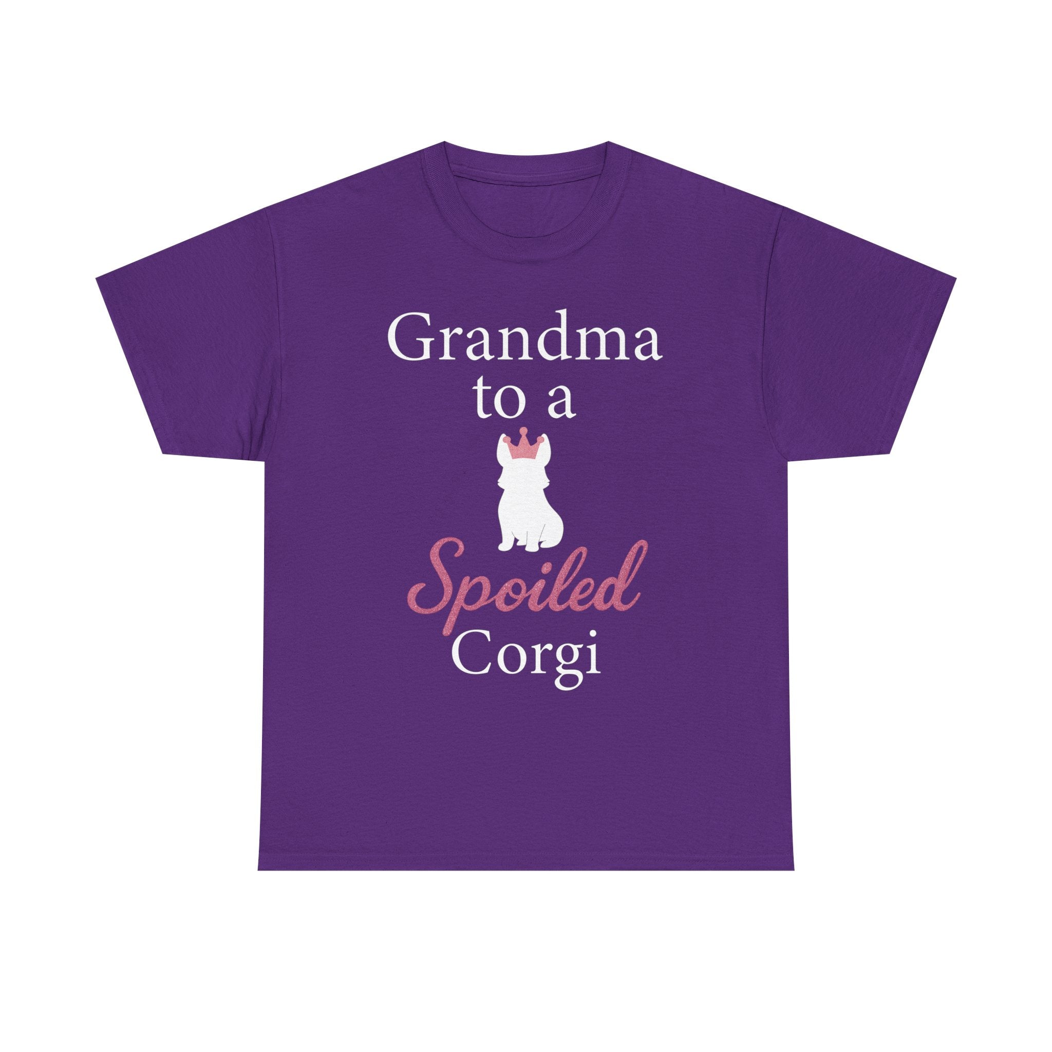 Grandma to a Spoiled Corgi T-Shirt — Funny Shirt for Dog Lovers