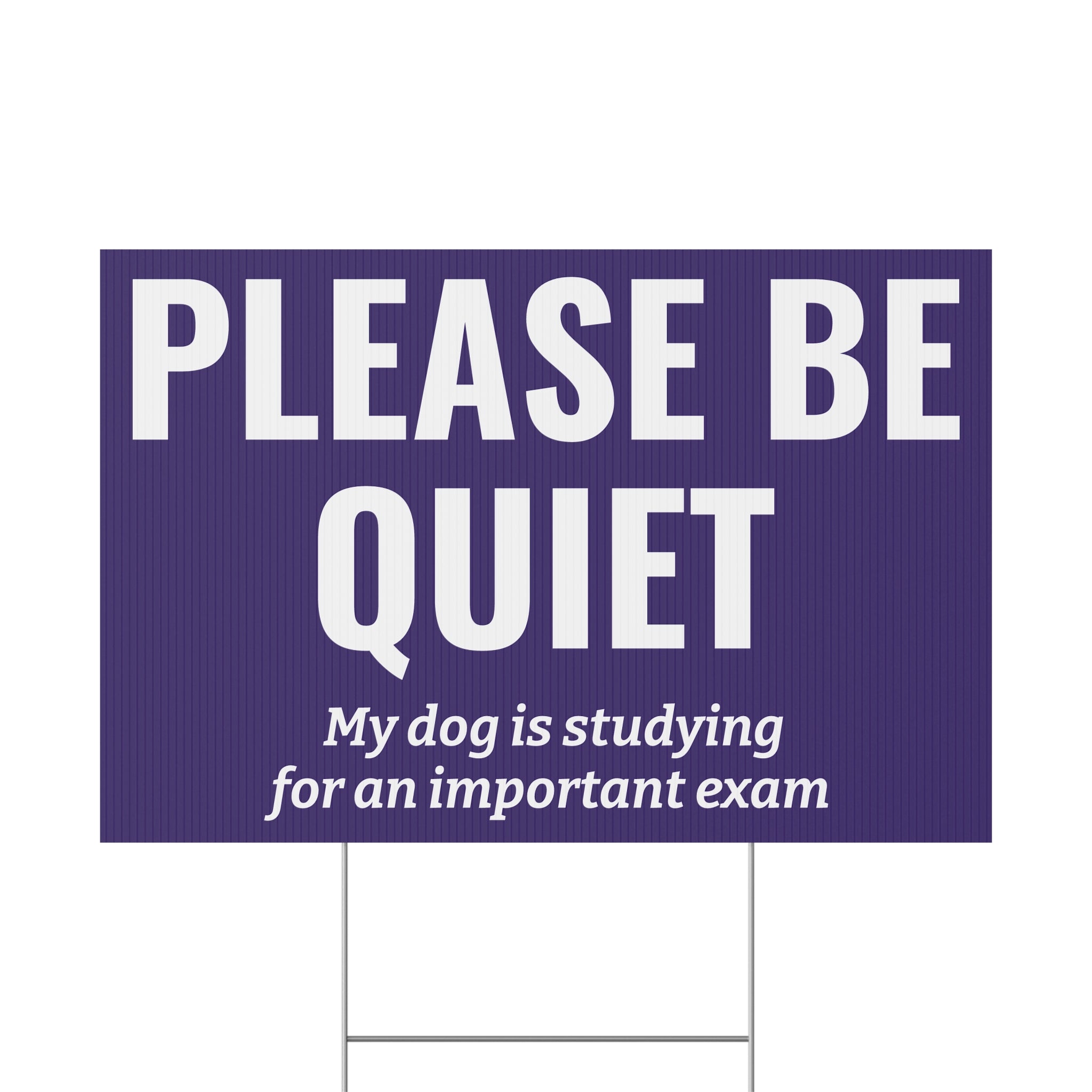 Copy of Copy of Copy of Copy of Copy of Beware of Anxious Chihuahua Yard Sign - Funny Dog Warning Plastic Lawn Sign