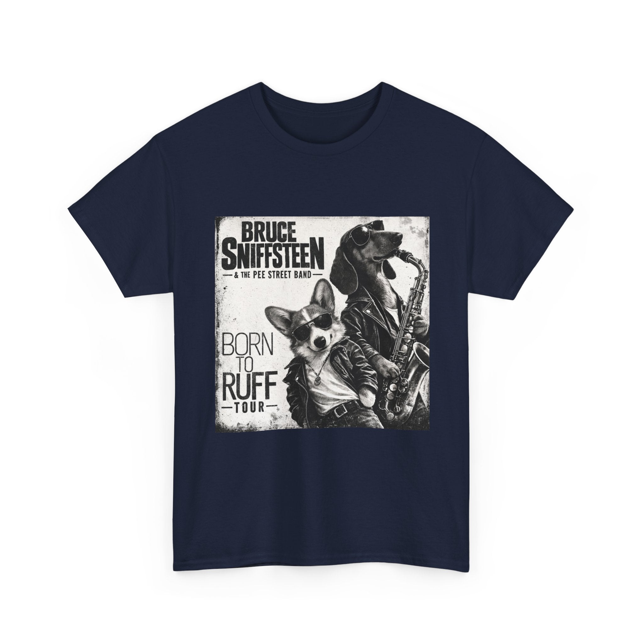 Bruce Sniffsteen & the Pee Street Band Shirt -- Funny Bruce Springsteen 2026 Tour Shirt Parody