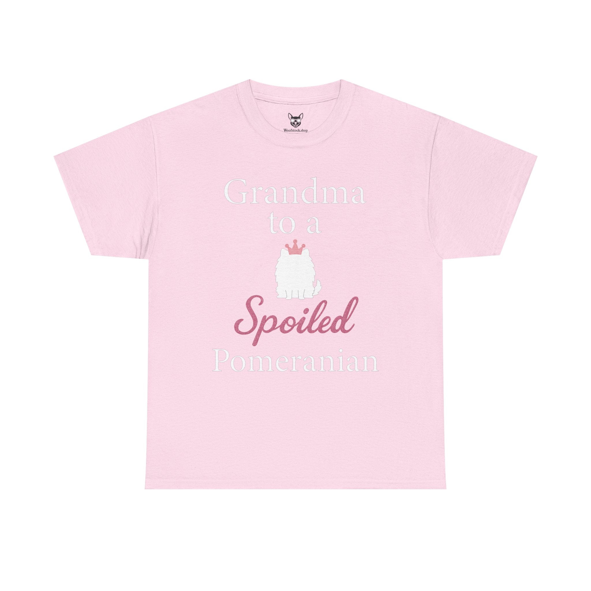 Grandma to a Spoiled Pomeranian T-Shirt — Funny Shirt for Dog Lovers
