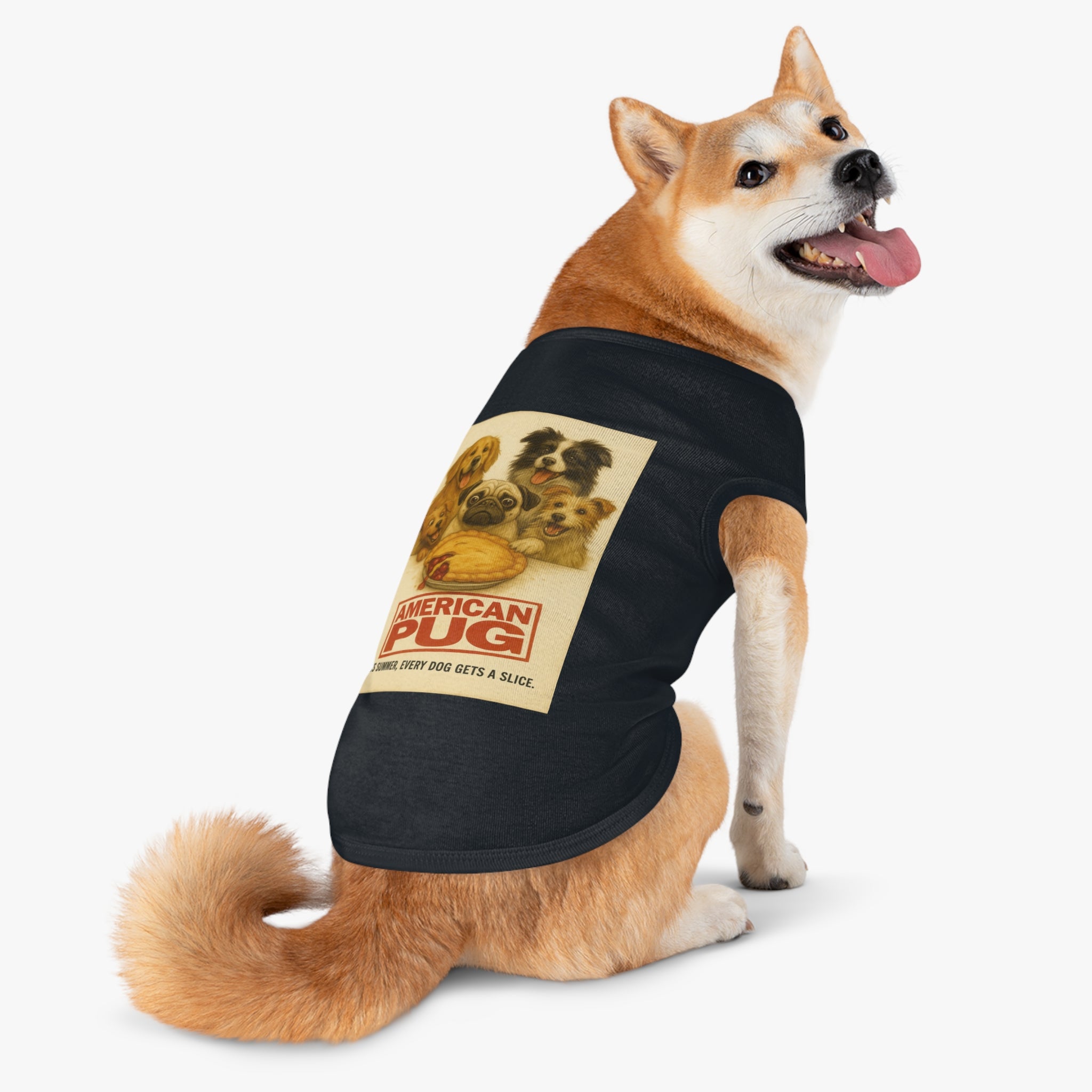 American Pug Pet Tank Top-- Funny Parody Shirt for Dog Lovers