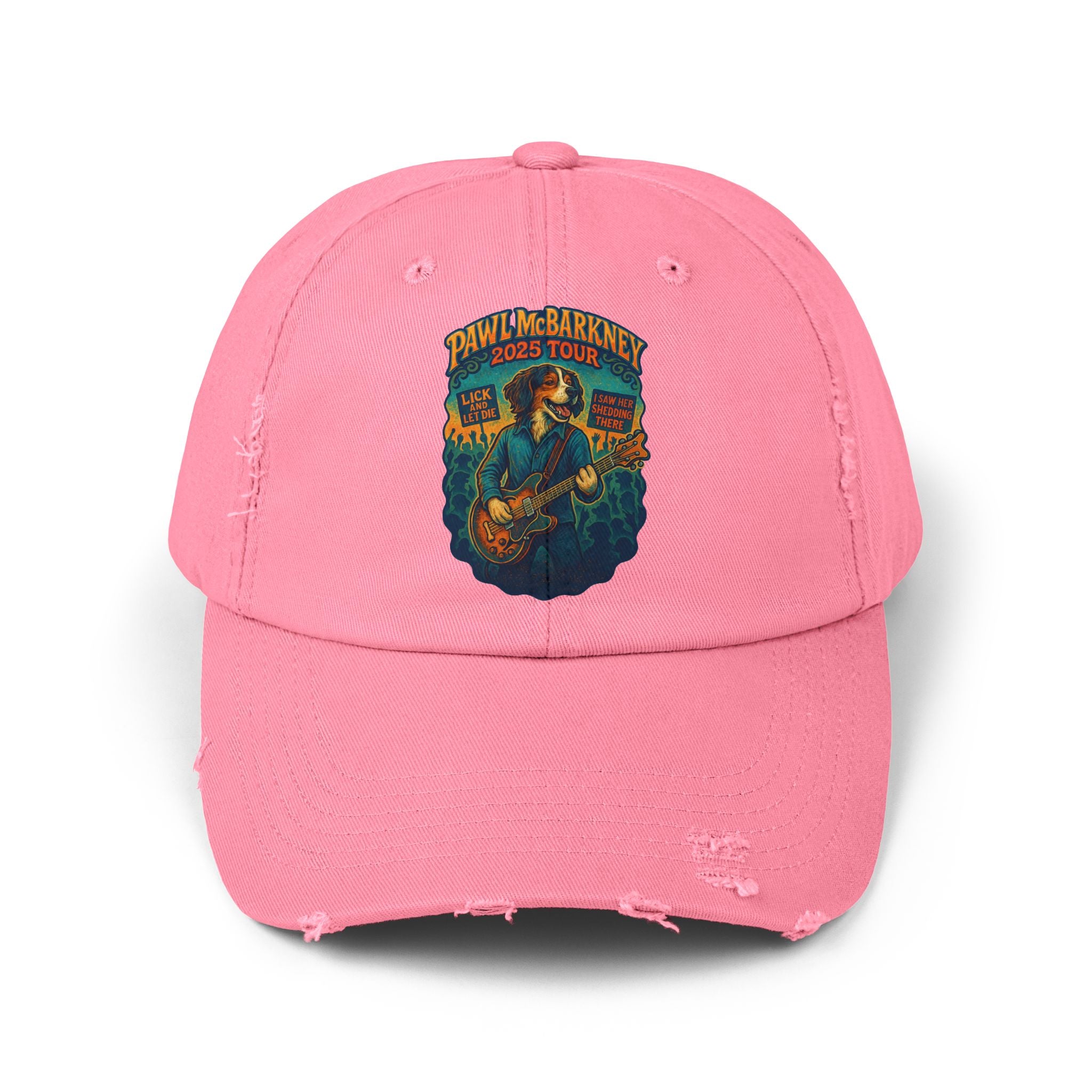 Pawl McBarkney Tour Hat -- Paul McCartney 2025 Tour Merchandise Dog Parody Hat